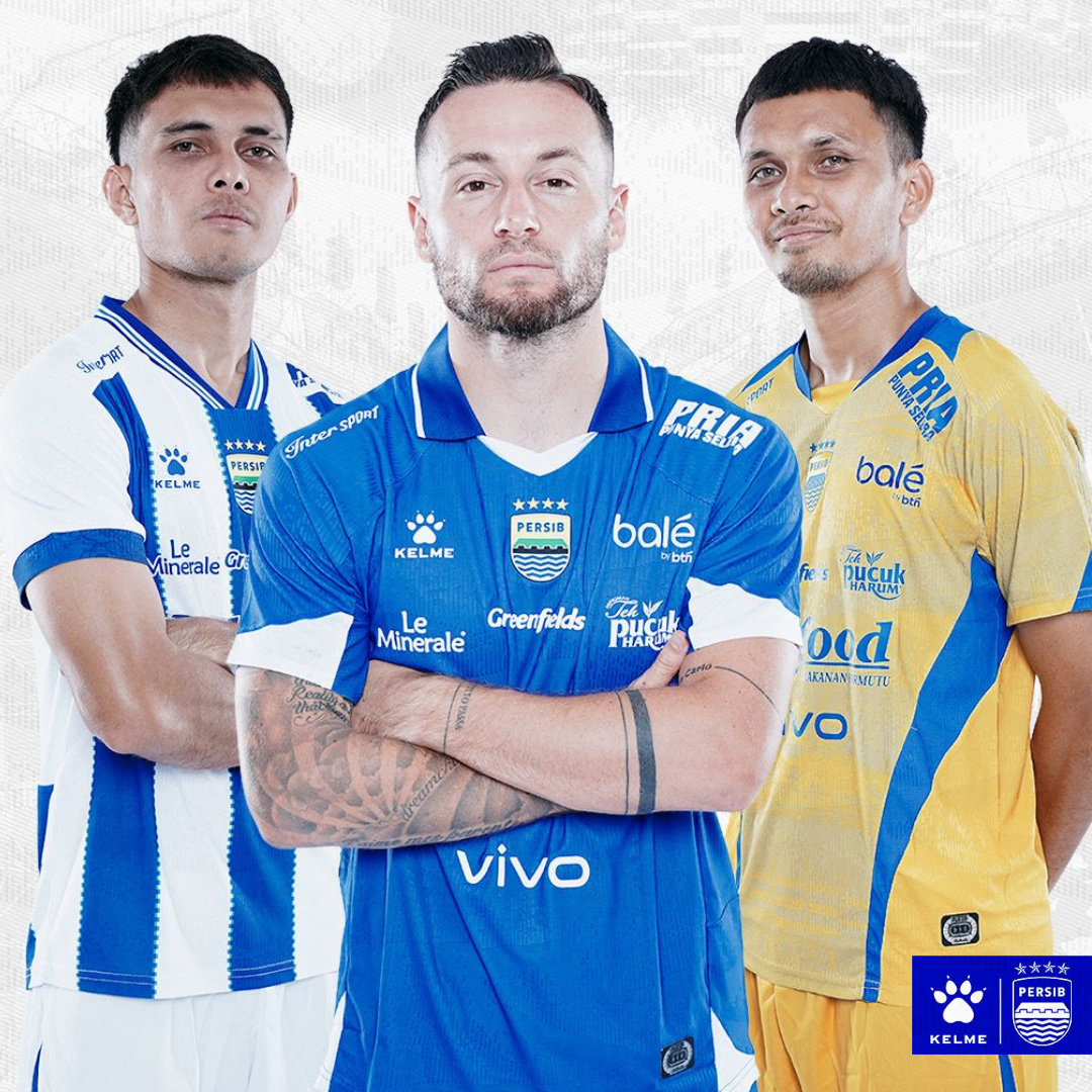 PERSIB BANDUNG AND KELME PRESENT THEIR KITS FOR THE 25/26 SEASON