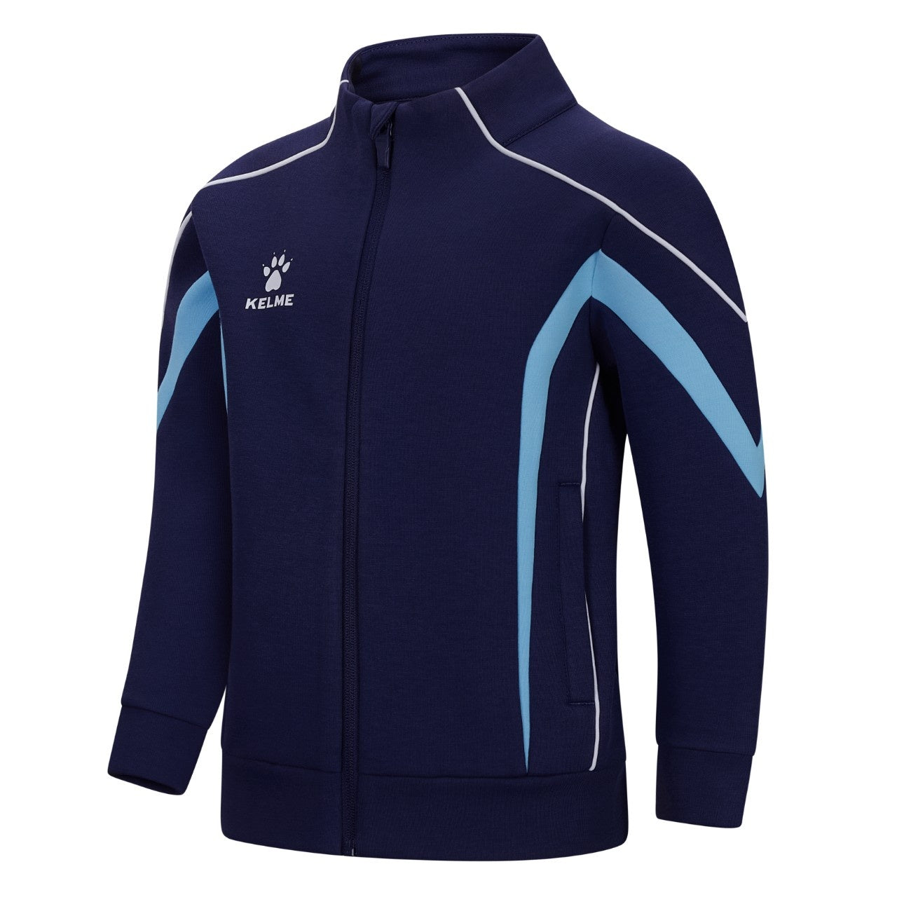 Knitted Jacket (Kids) - Dark Blue