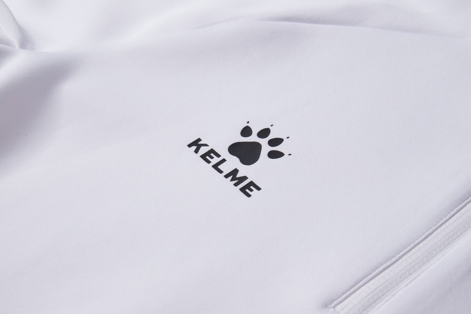Half Zippered Training Pullover (Adults) - White
