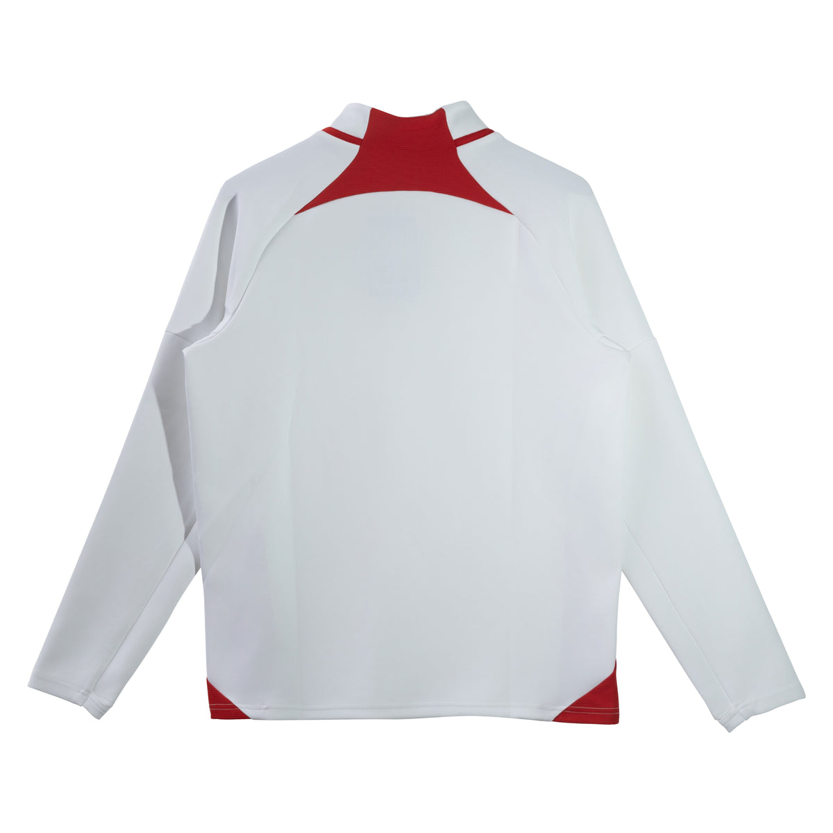 Timnas Indonesia Half Zippered Training Pullover (Adults) - White/Red