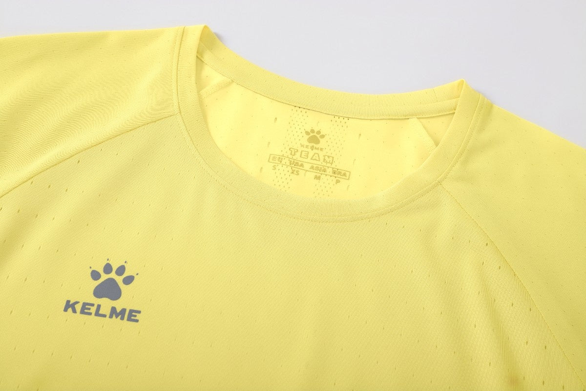 Womens Training T-Shirt - Light Yellow