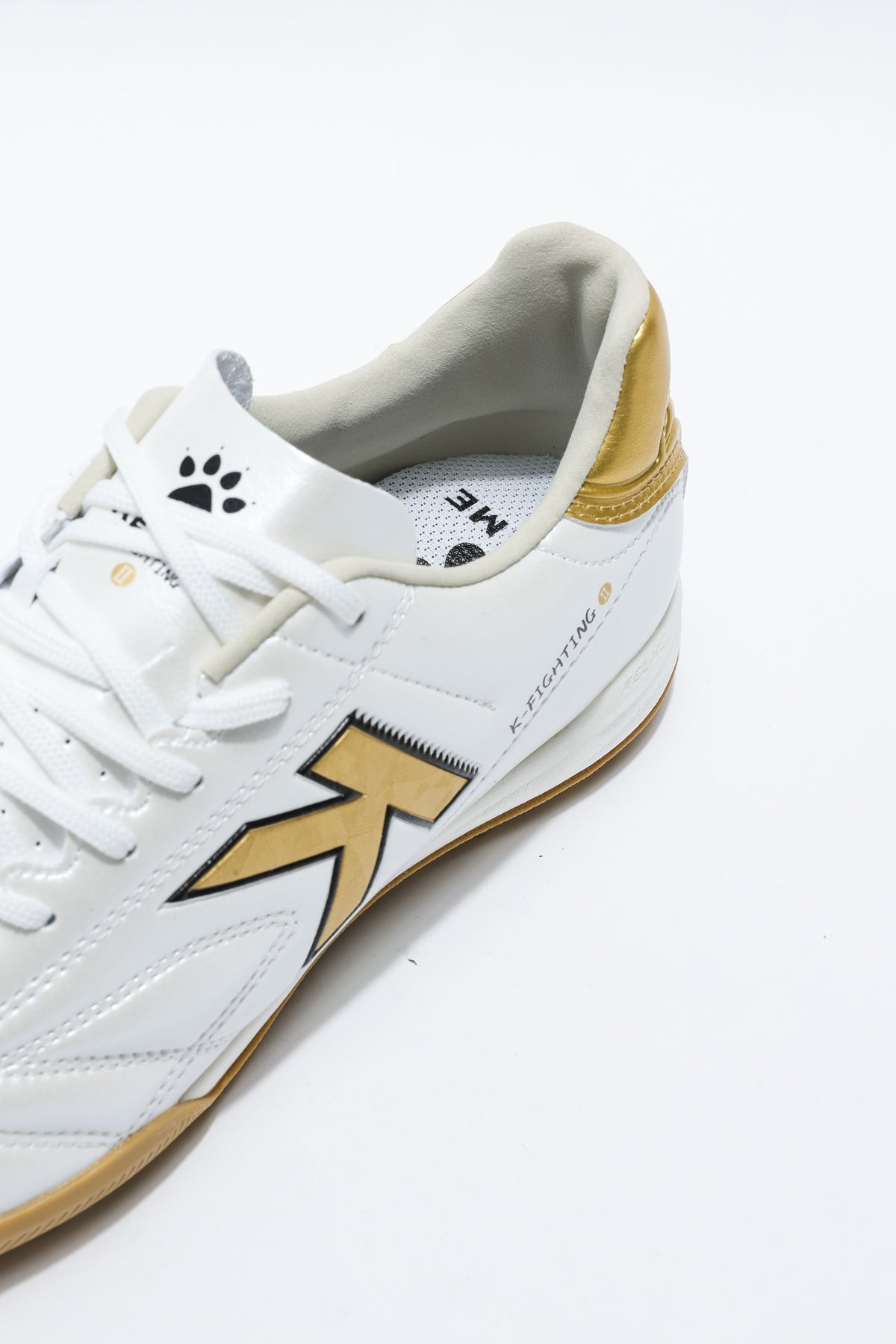 Men Football & Mini Soccer Shoes - Turf (TF) - White/Golden