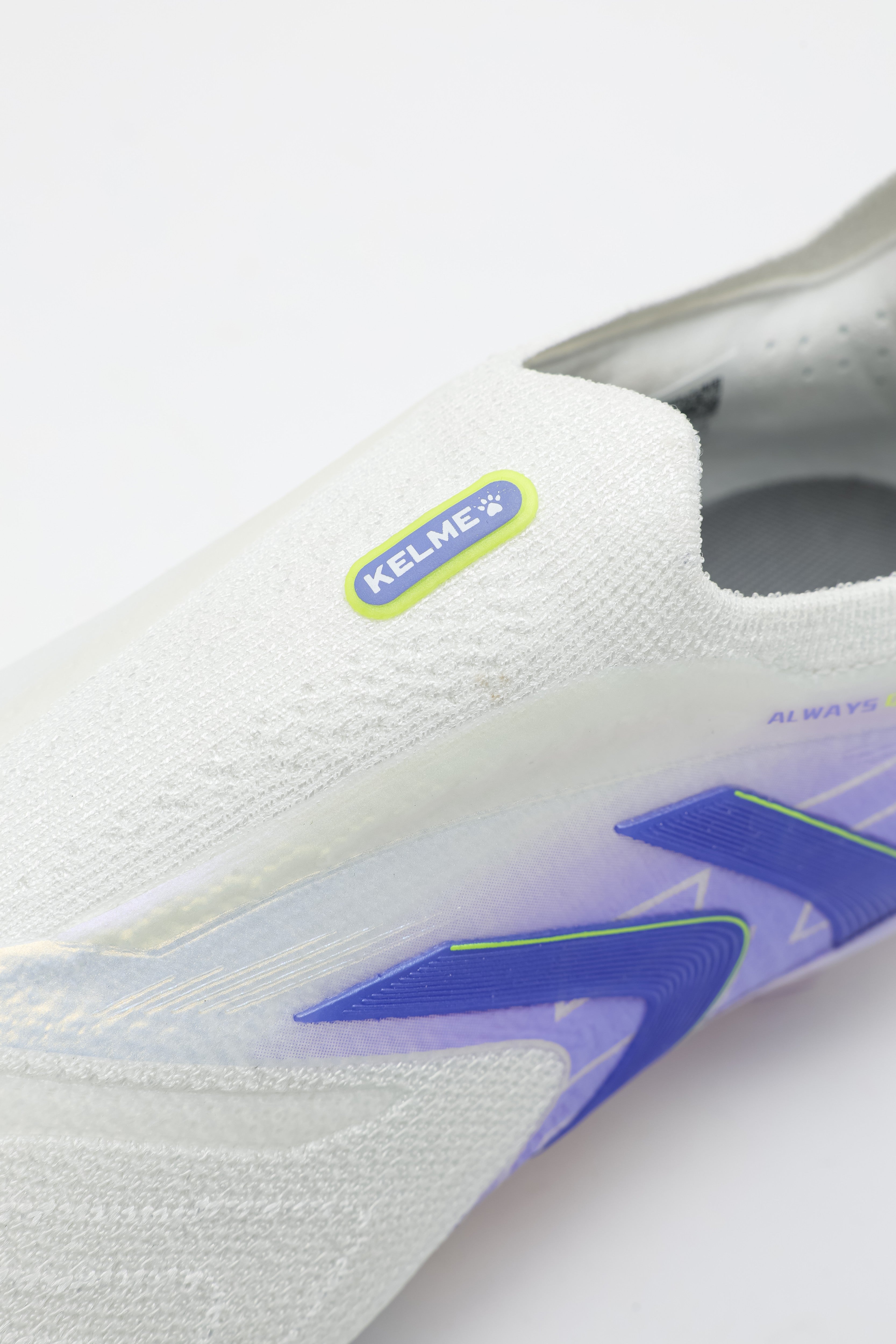 Men Football Shoes - Soft Ground (SG) 2 - White/Purple