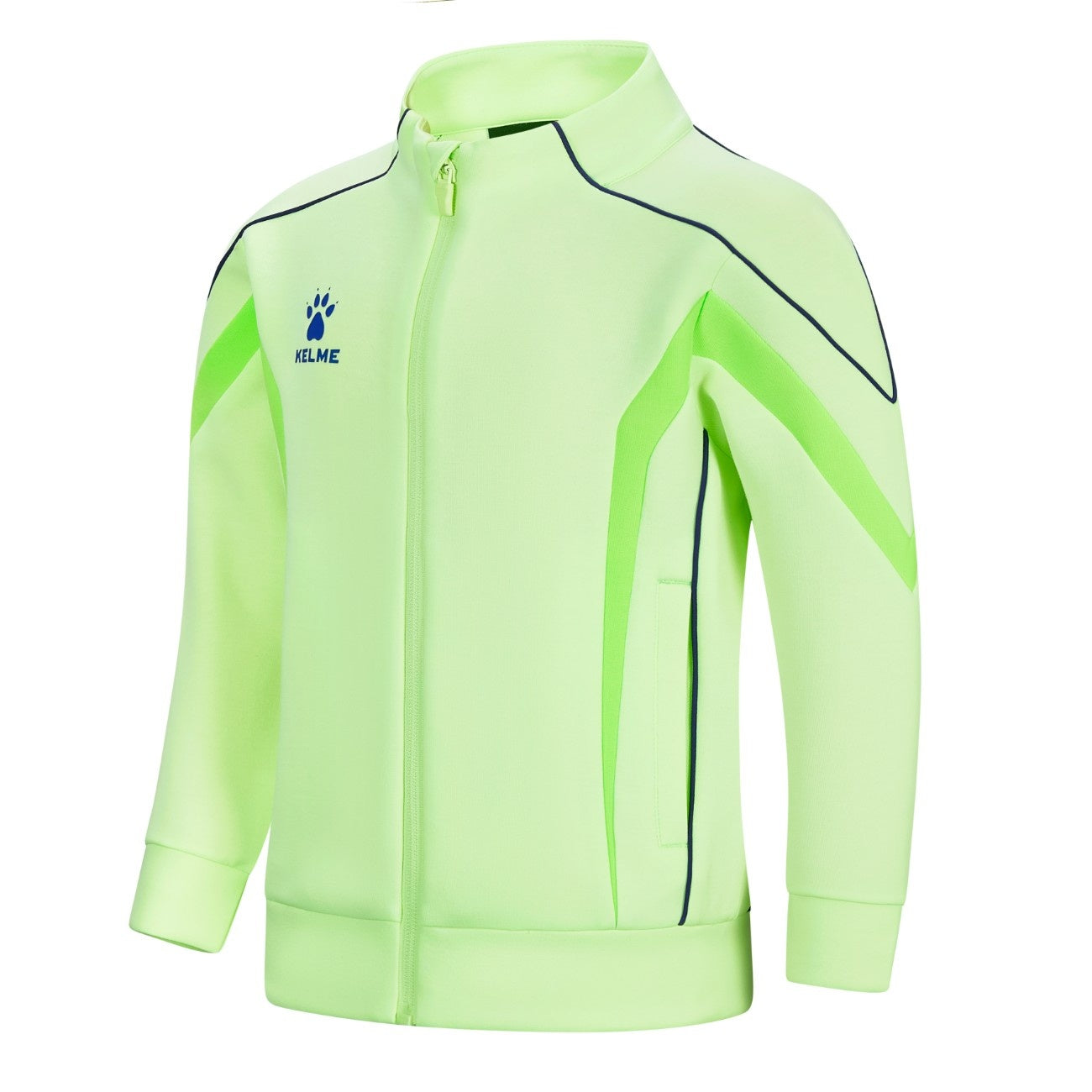 Knitted Jacket (Kids) - Neon Green