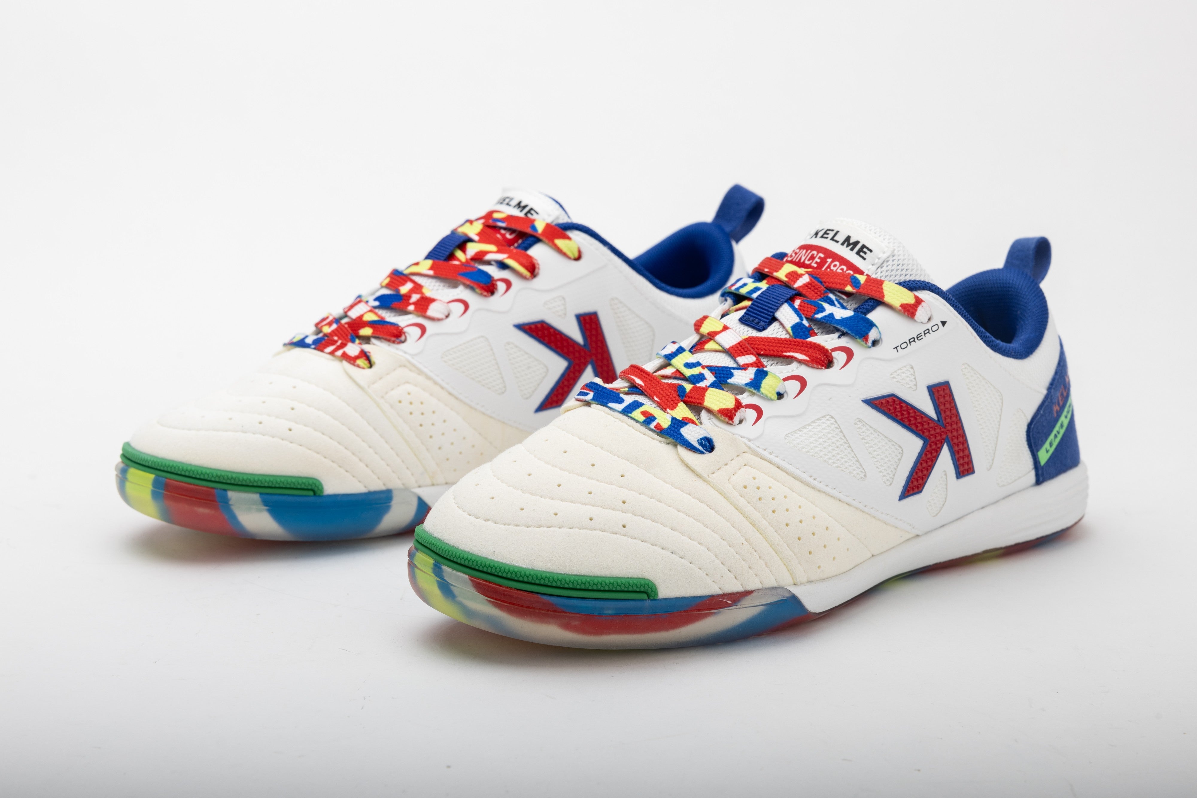 Men Futsal Shoes - Indoor (IN) - White/Blue