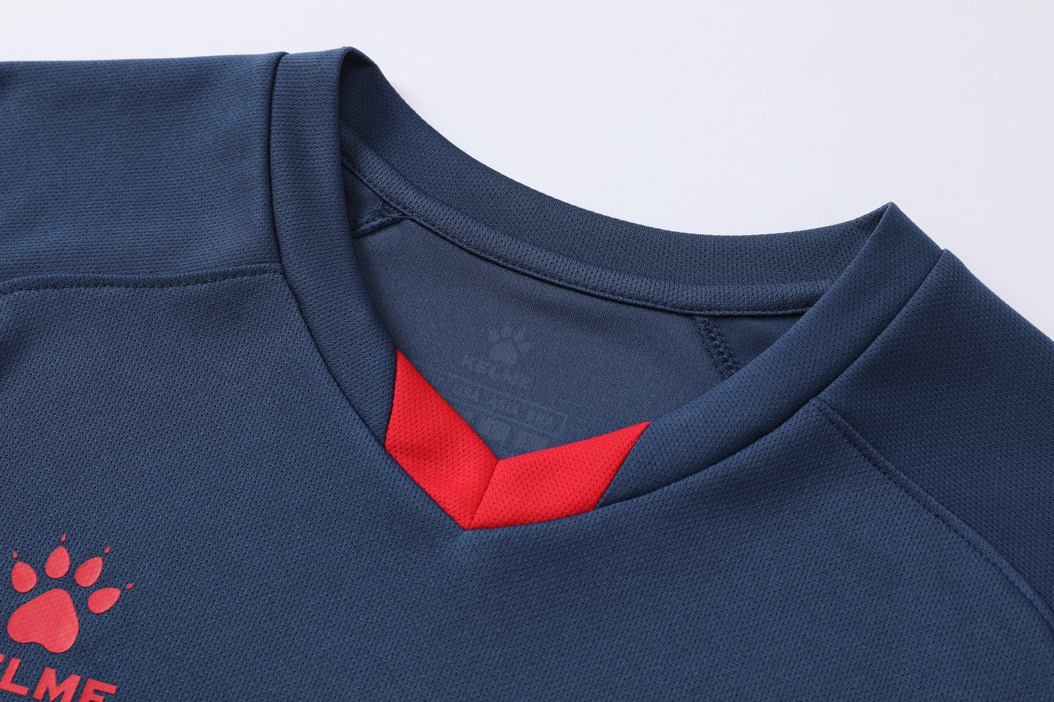 Short Sleeve Football Set (Adults) - Dark Blue/Red