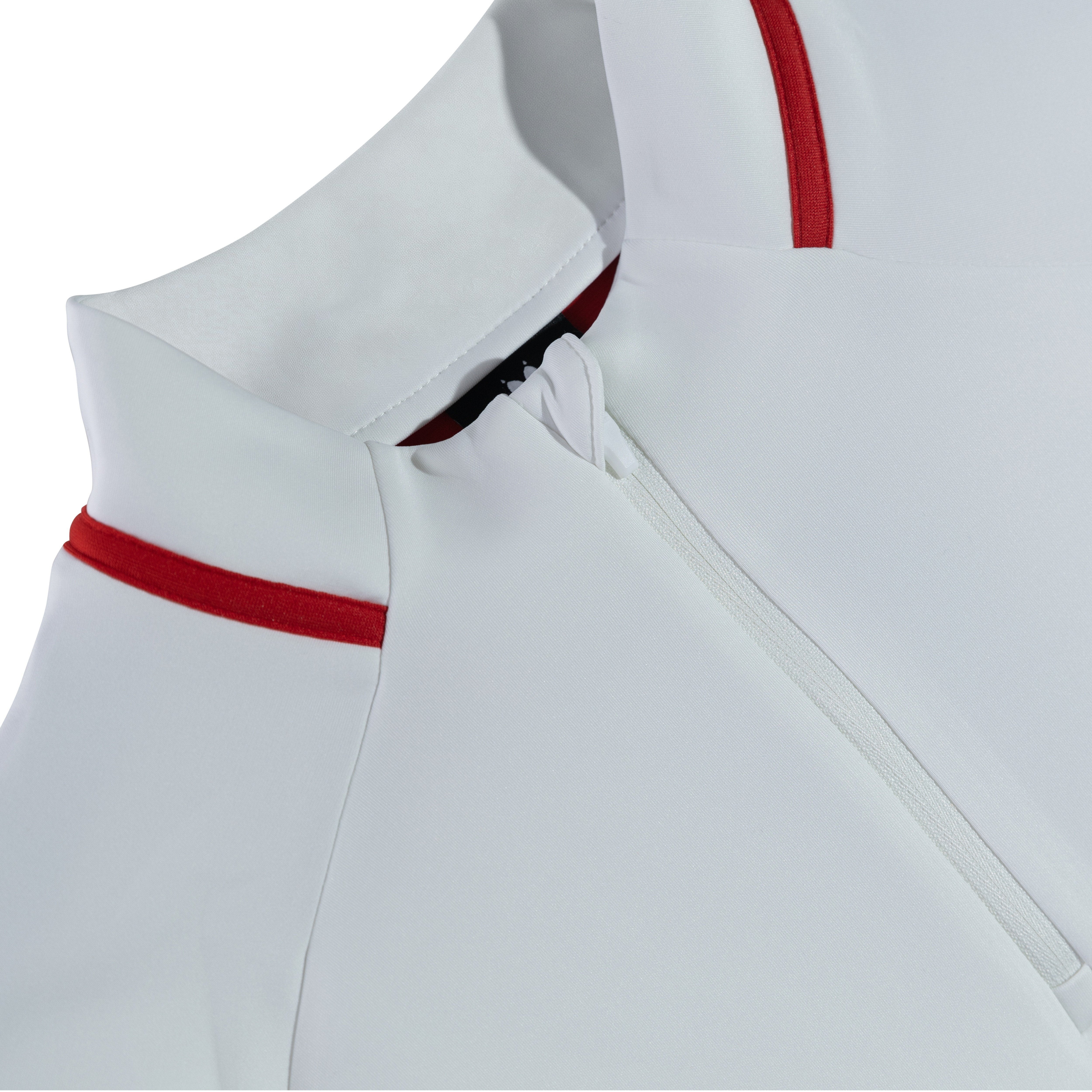 Timnas Indonesia Half Zippered Training Pullover (Adults) - White/Red