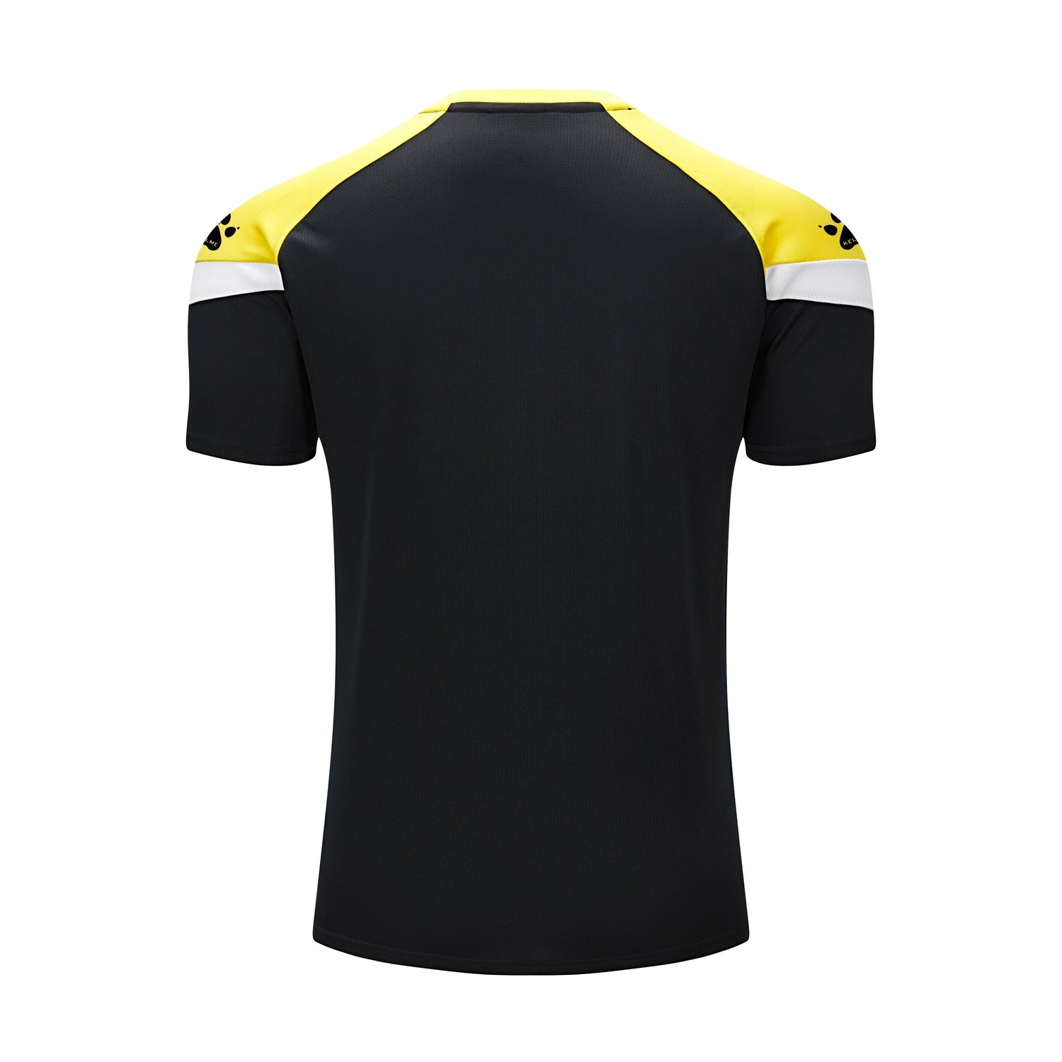 Short Sleeve Football Shirt (Adults) - Black/Yellow