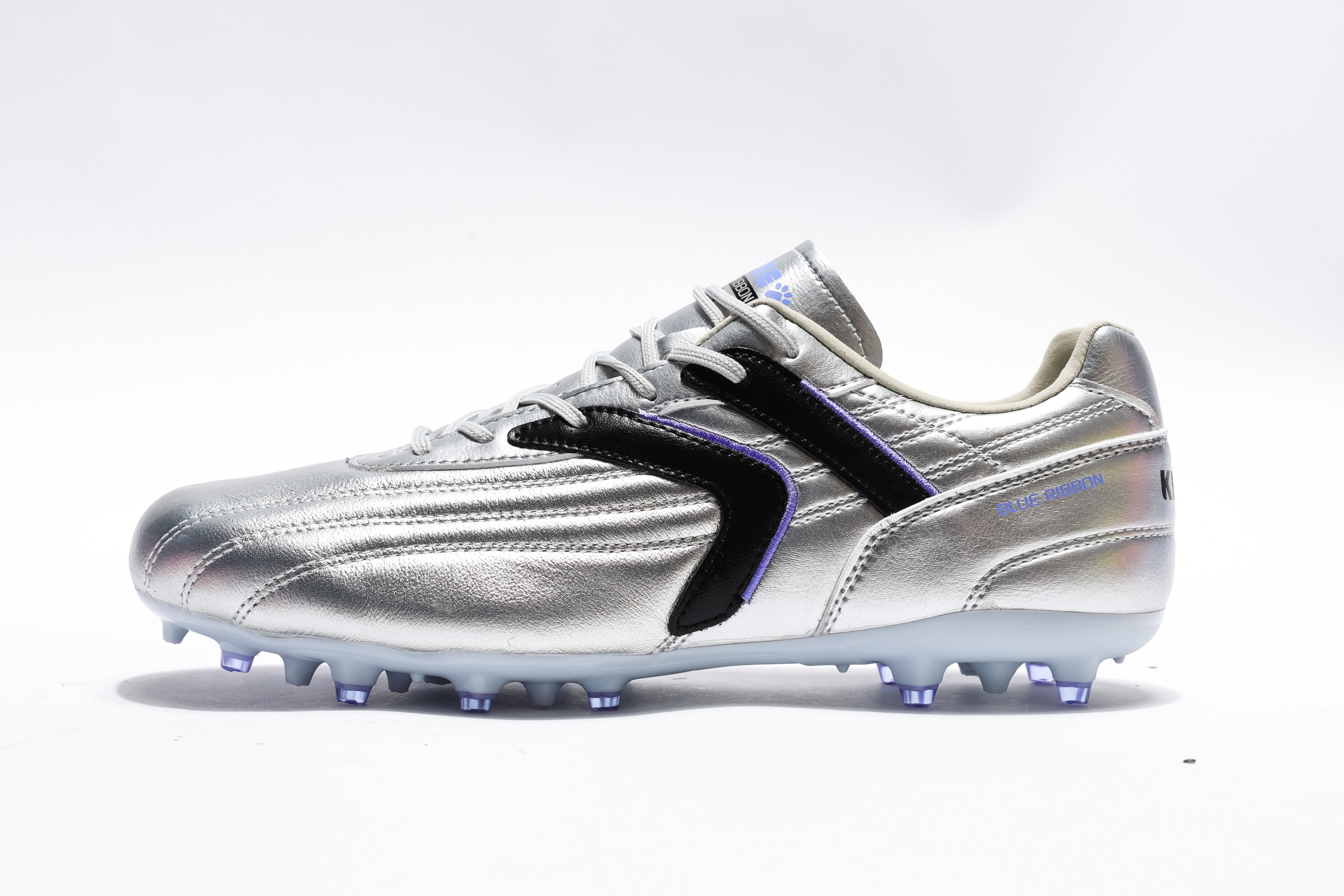 Men Football Shoes - Multi Ground (MG) - Metal Silver