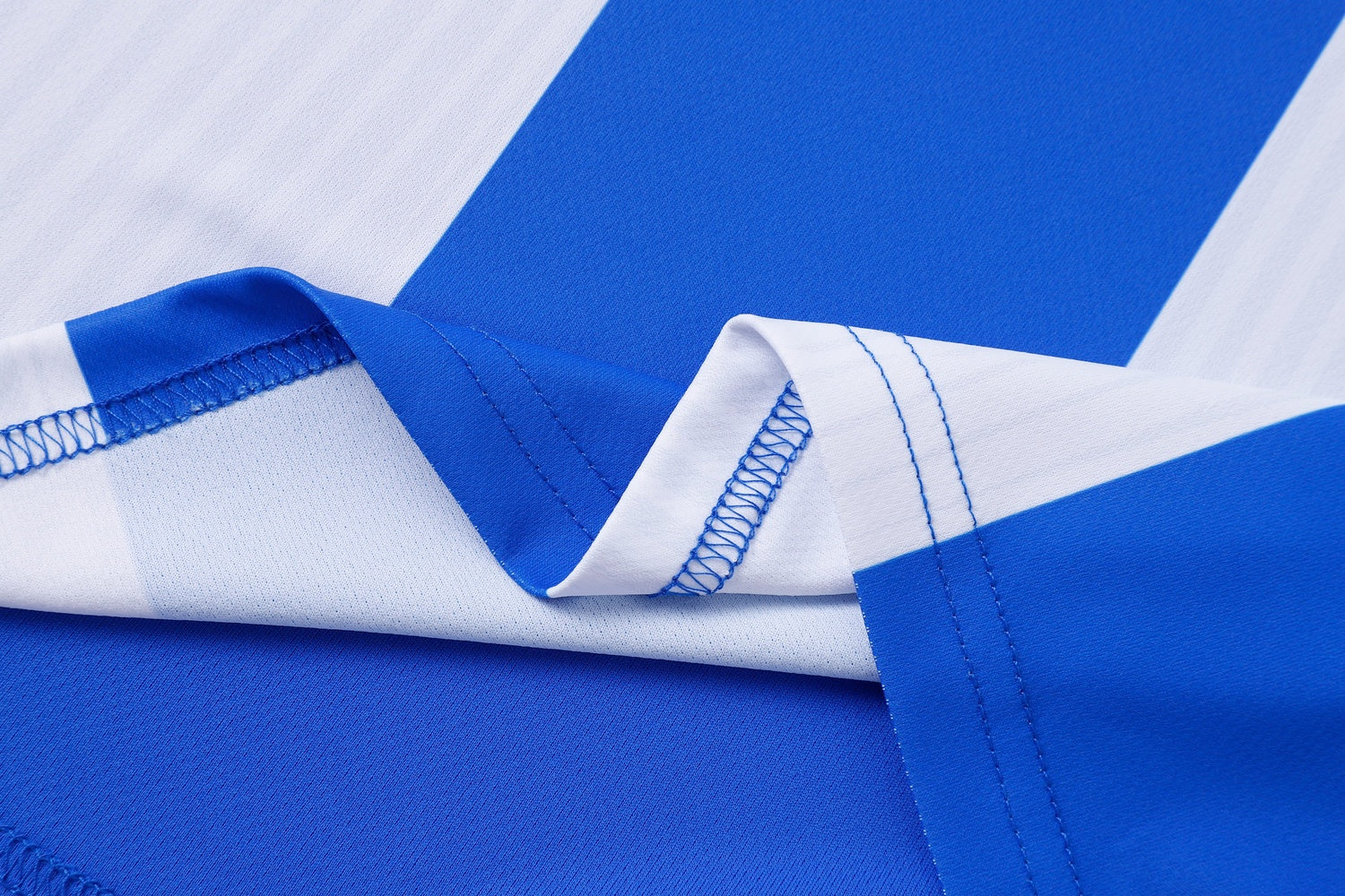 Short Sleeve Football Shirt (Adults) 1 - Sky Blue/White