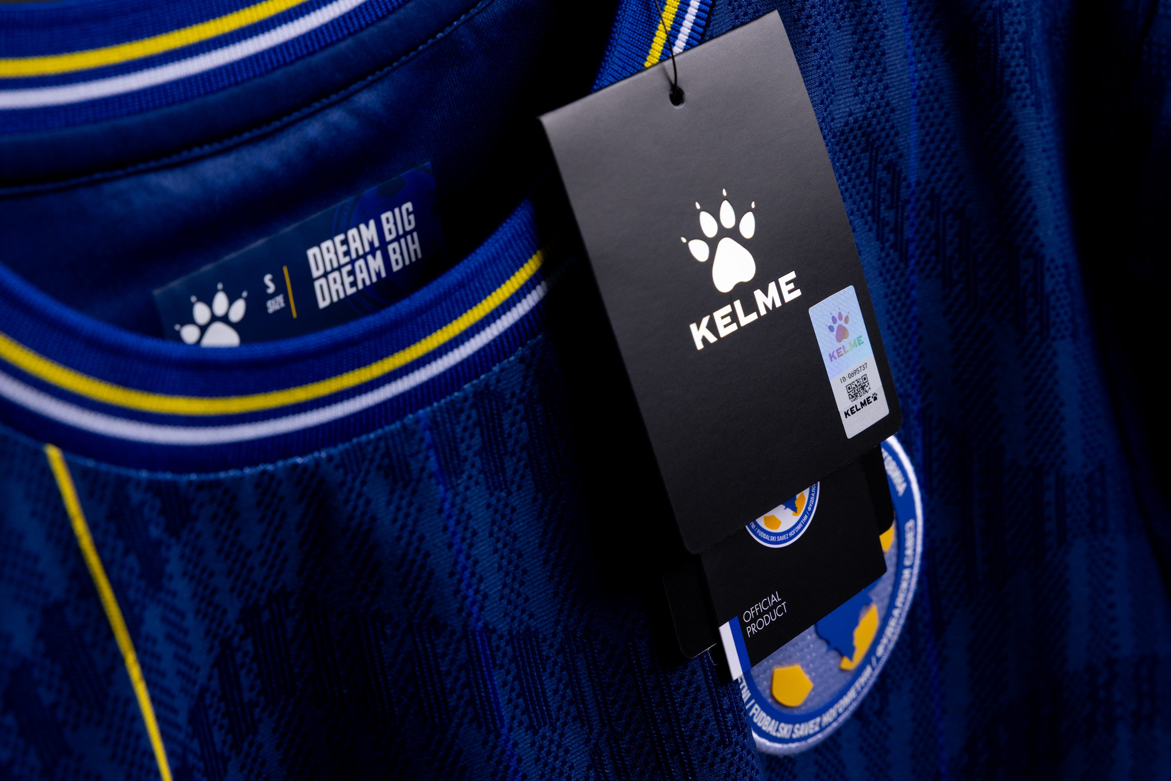 Jersey Timnas Bosnia and Herzegovina (NSFBiH) - Home - Short Sleeve - Player Issue - Dark Blue