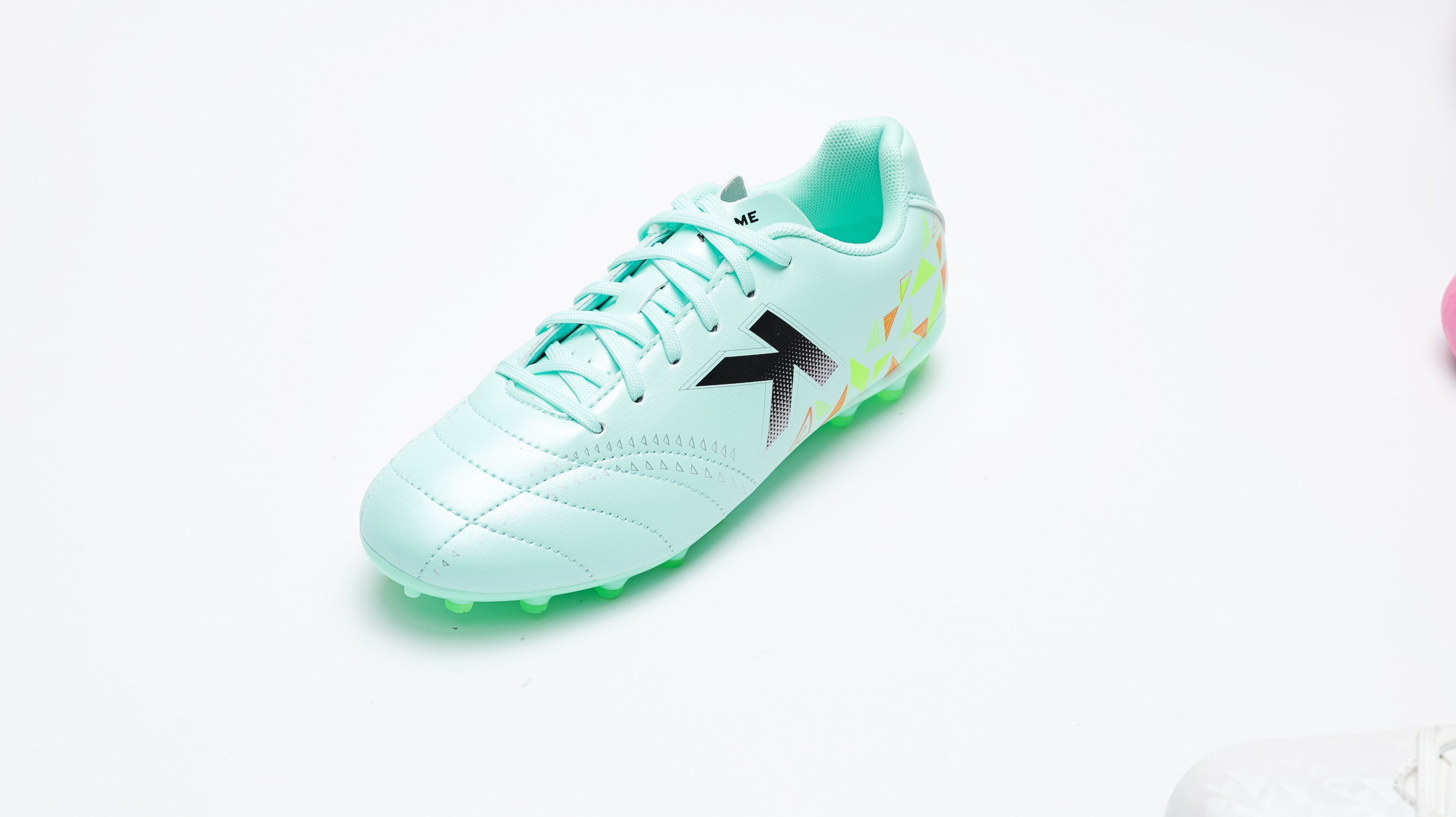 Men Football Shoes - Multi Ground (MG) - Mint Green