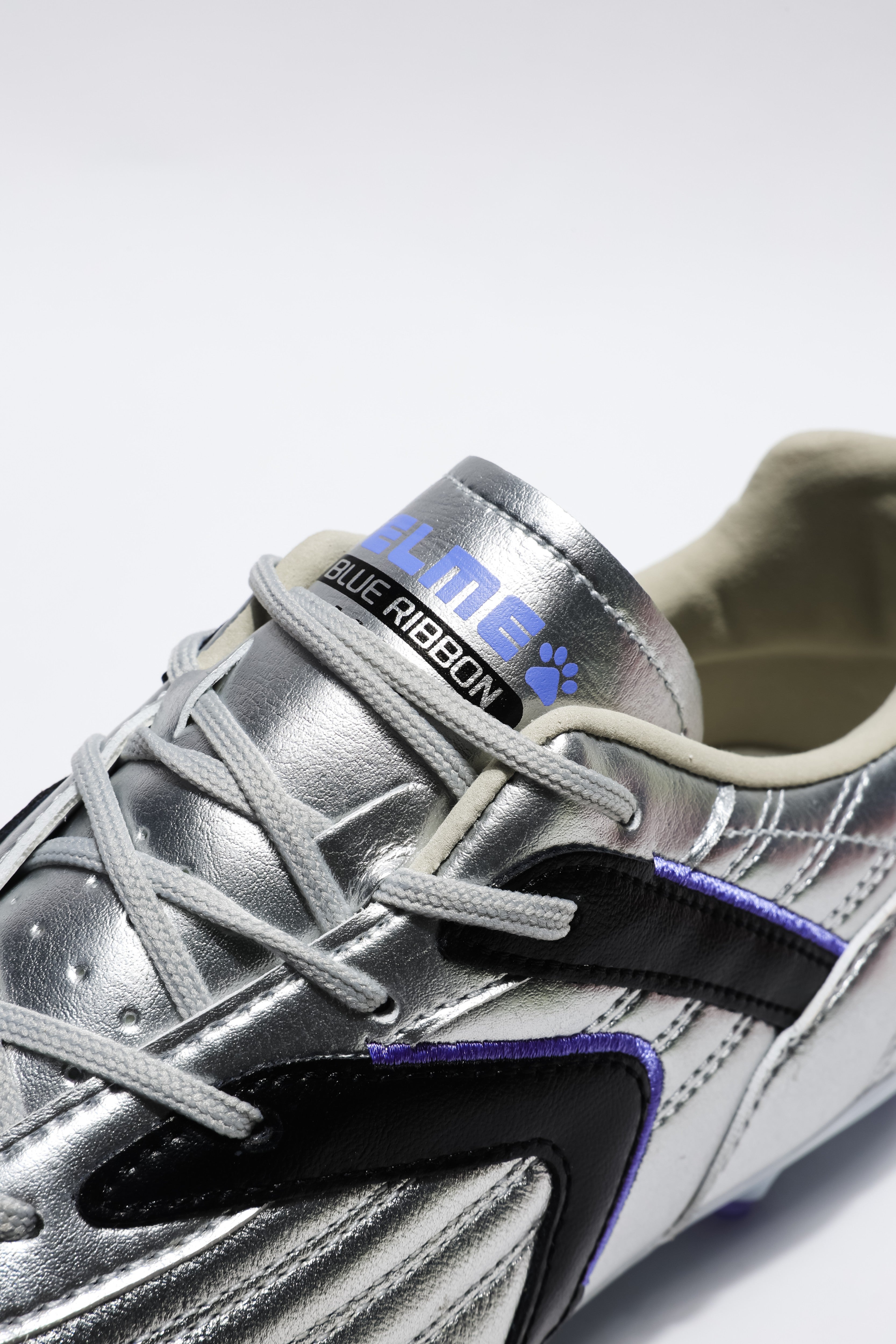 Men Football Shoes - Multi Ground (MG) - Metal Silver
