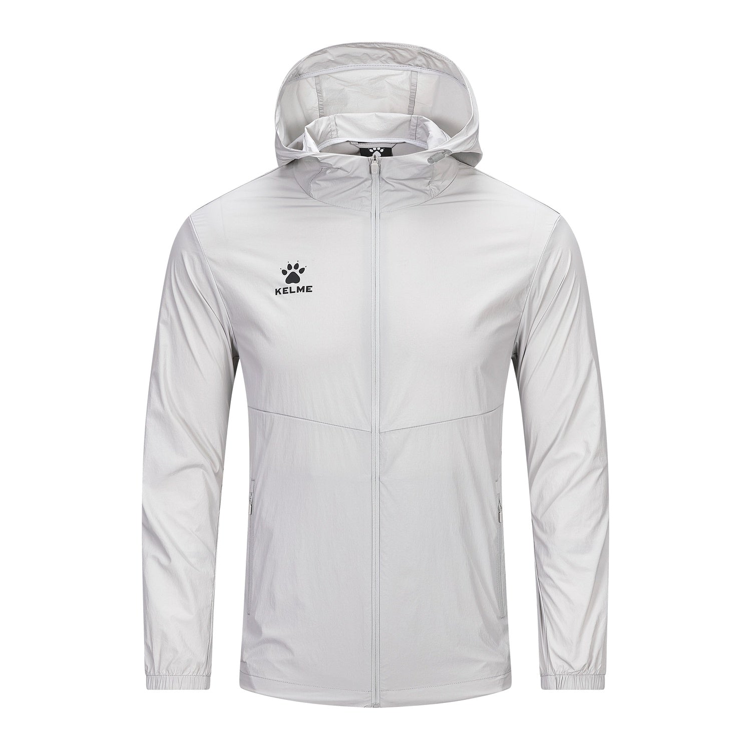 Woven Light Jacket (Adults) - Light Gray