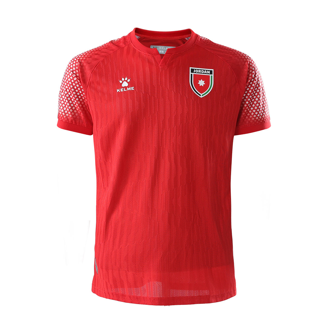 Jersey Timnas Jordan (JFA) - Away - Short Sleeve - Player Issue - Red