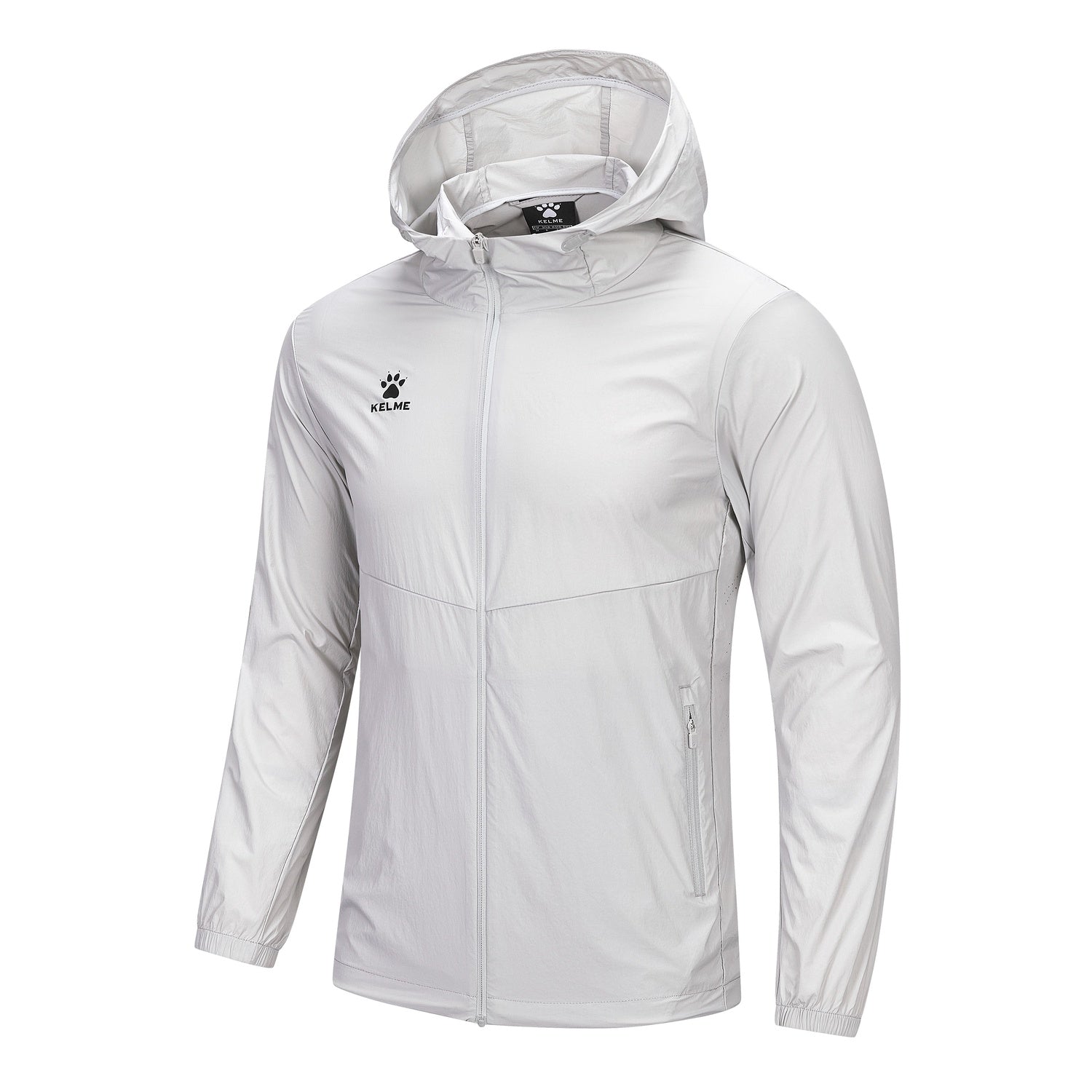 Woven Light Jacket (Adults) - Light Gray