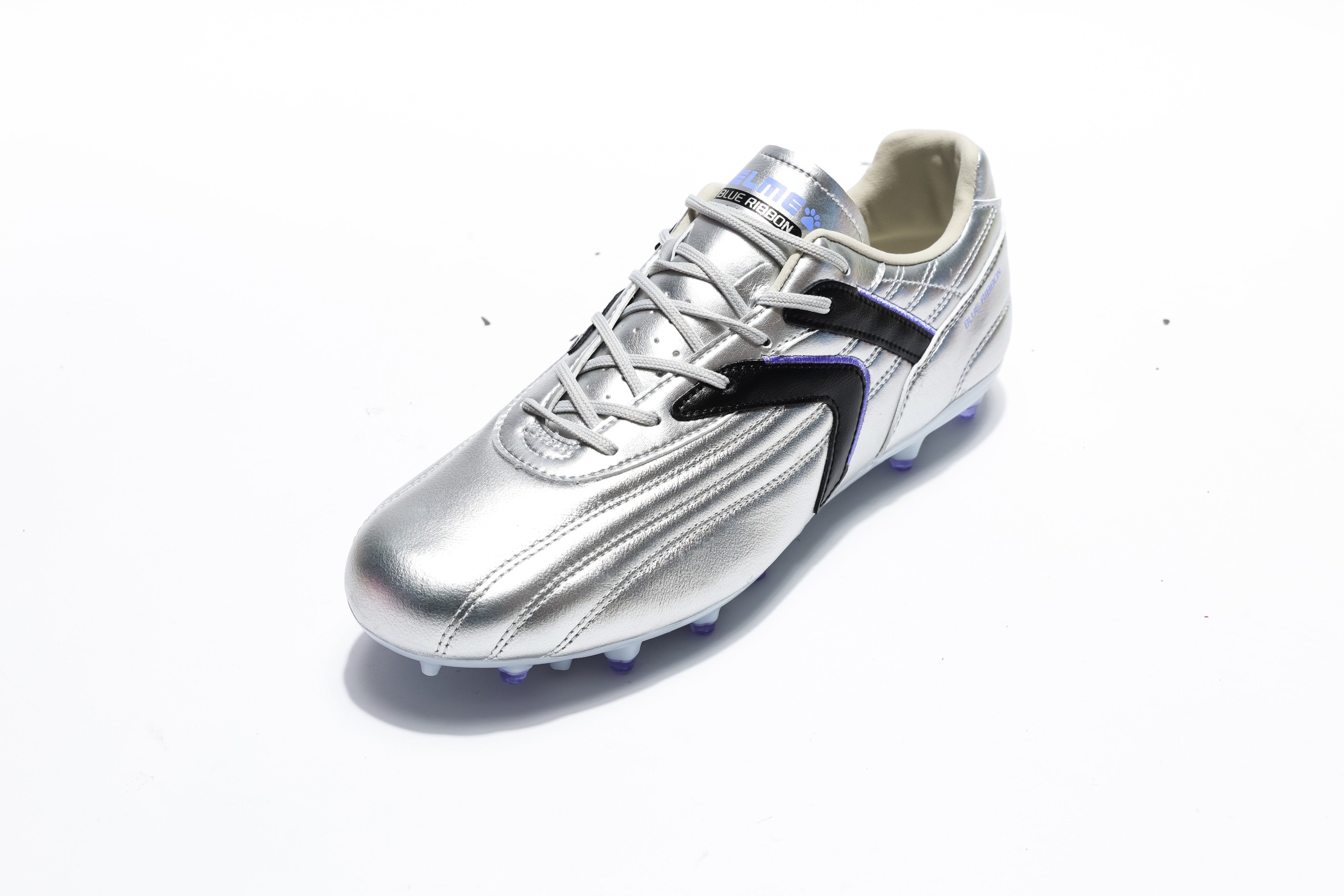 Men Football Shoes - Multi Ground (MG) - Metal Silver
