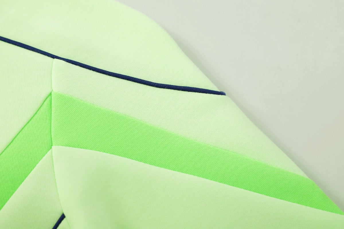 Knitted Jacket (Kids) - Neon Green
