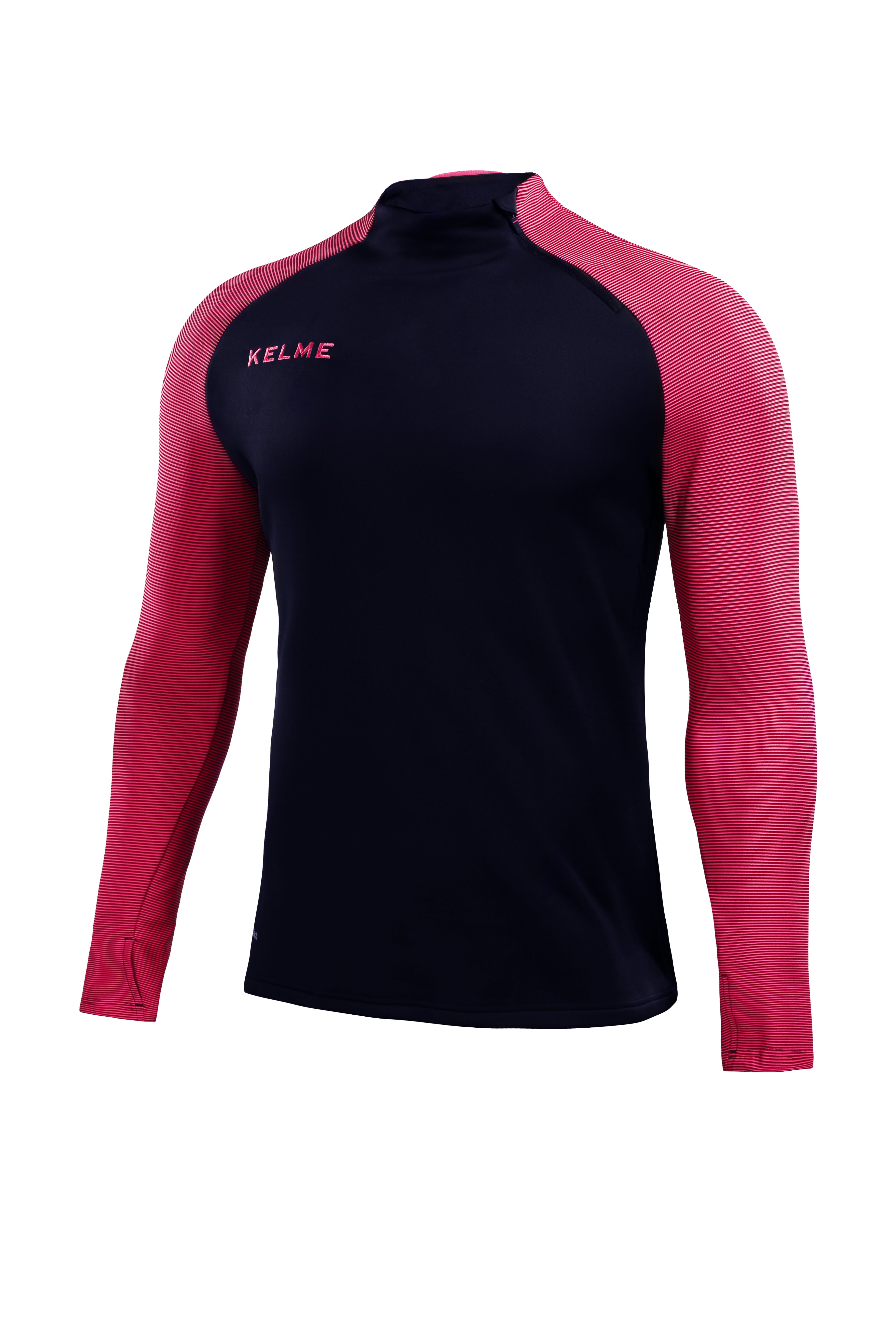 Training Pull-Over Jacket (Adult) - Dark Blue/Neon Rose