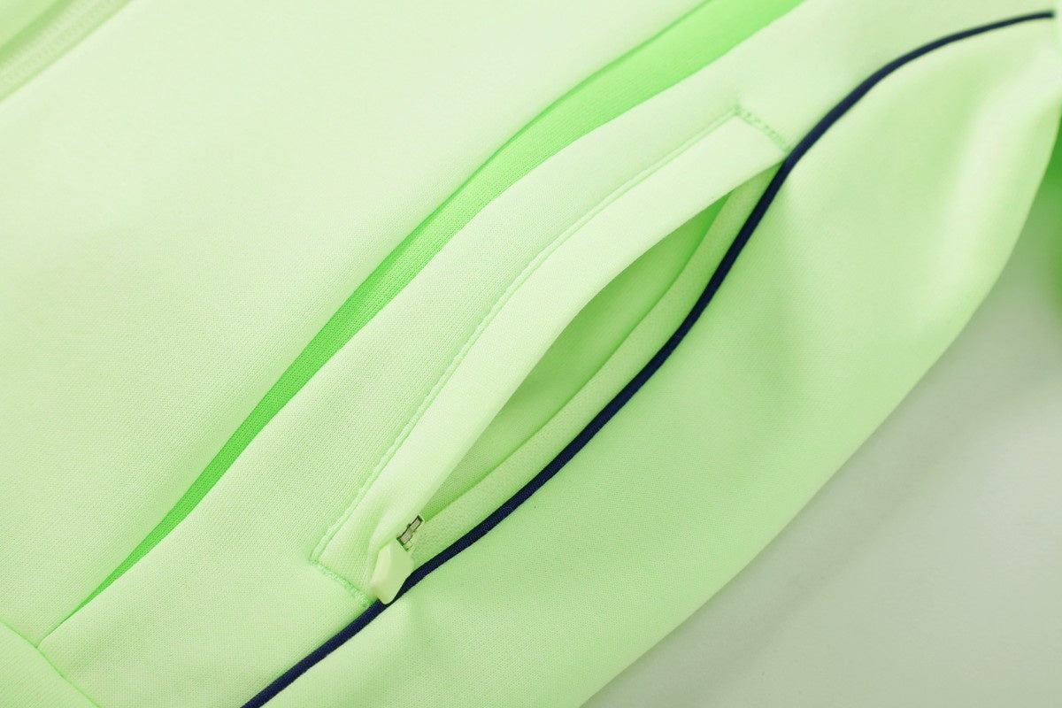 Knitted Jacket (Kids) - Neon Green