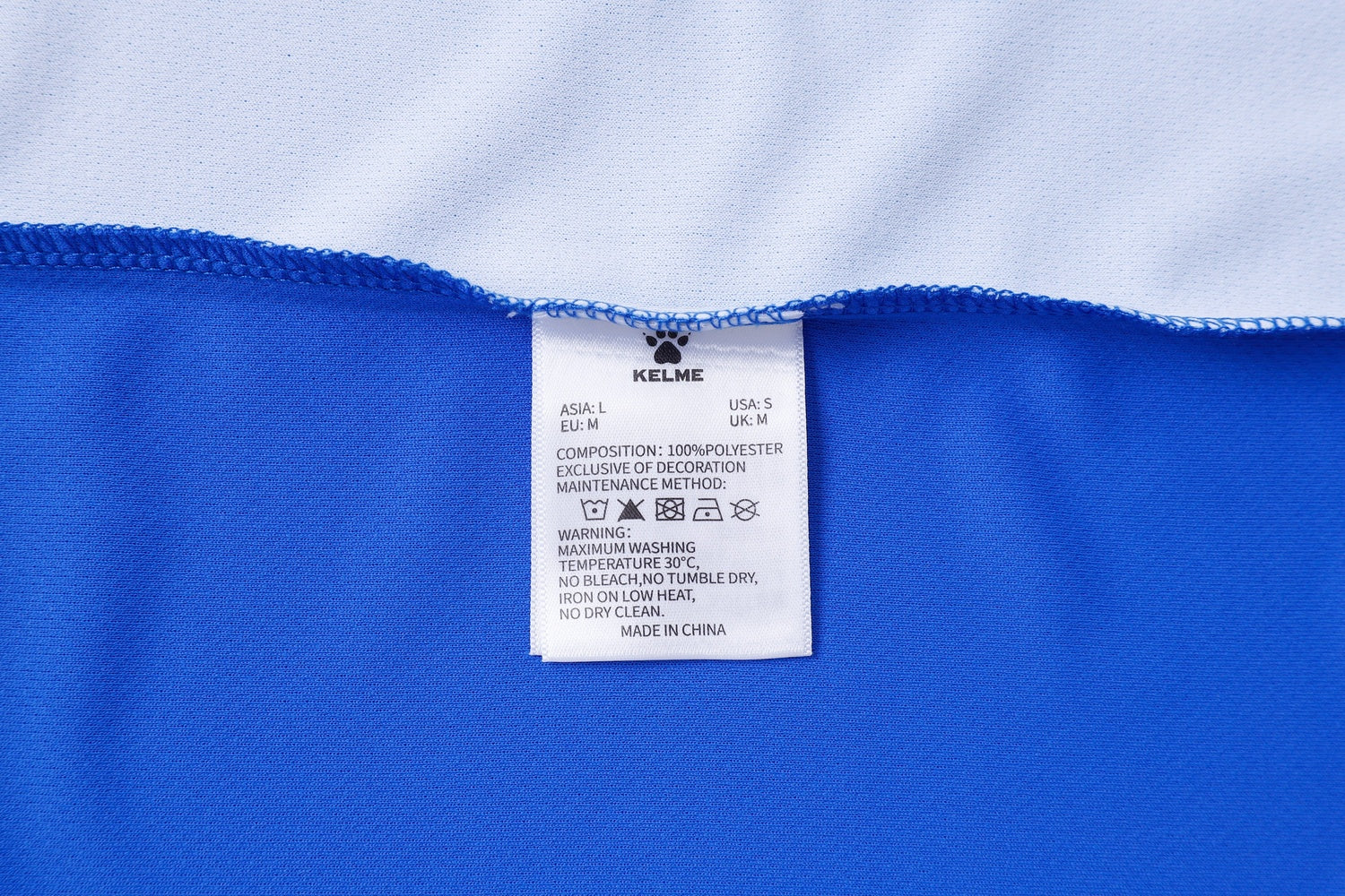 Short Sleeve Football Shirt (Adults) 1 - Sky Blue/White