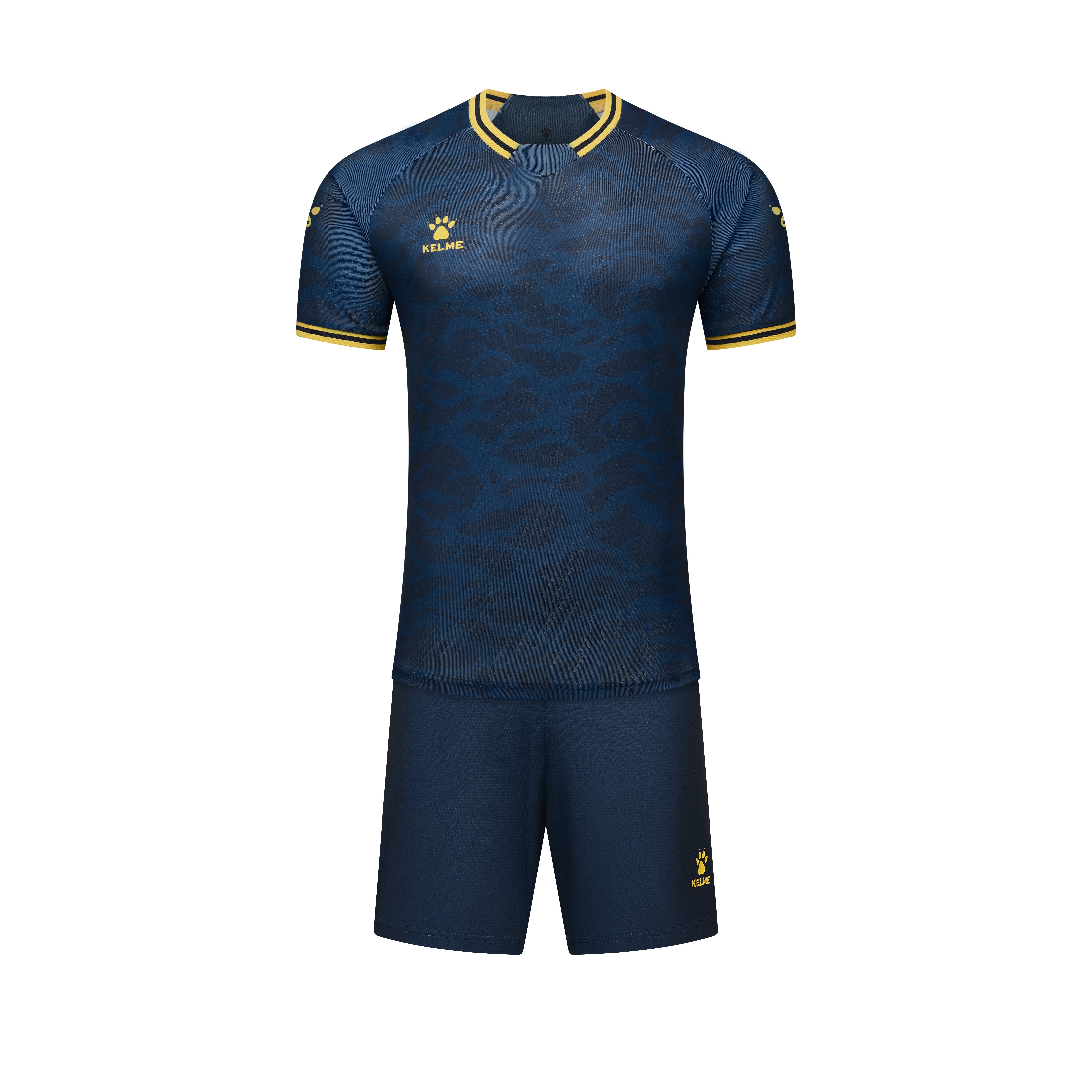 Short Sleeve Football Set (Adults) - Navy Blue