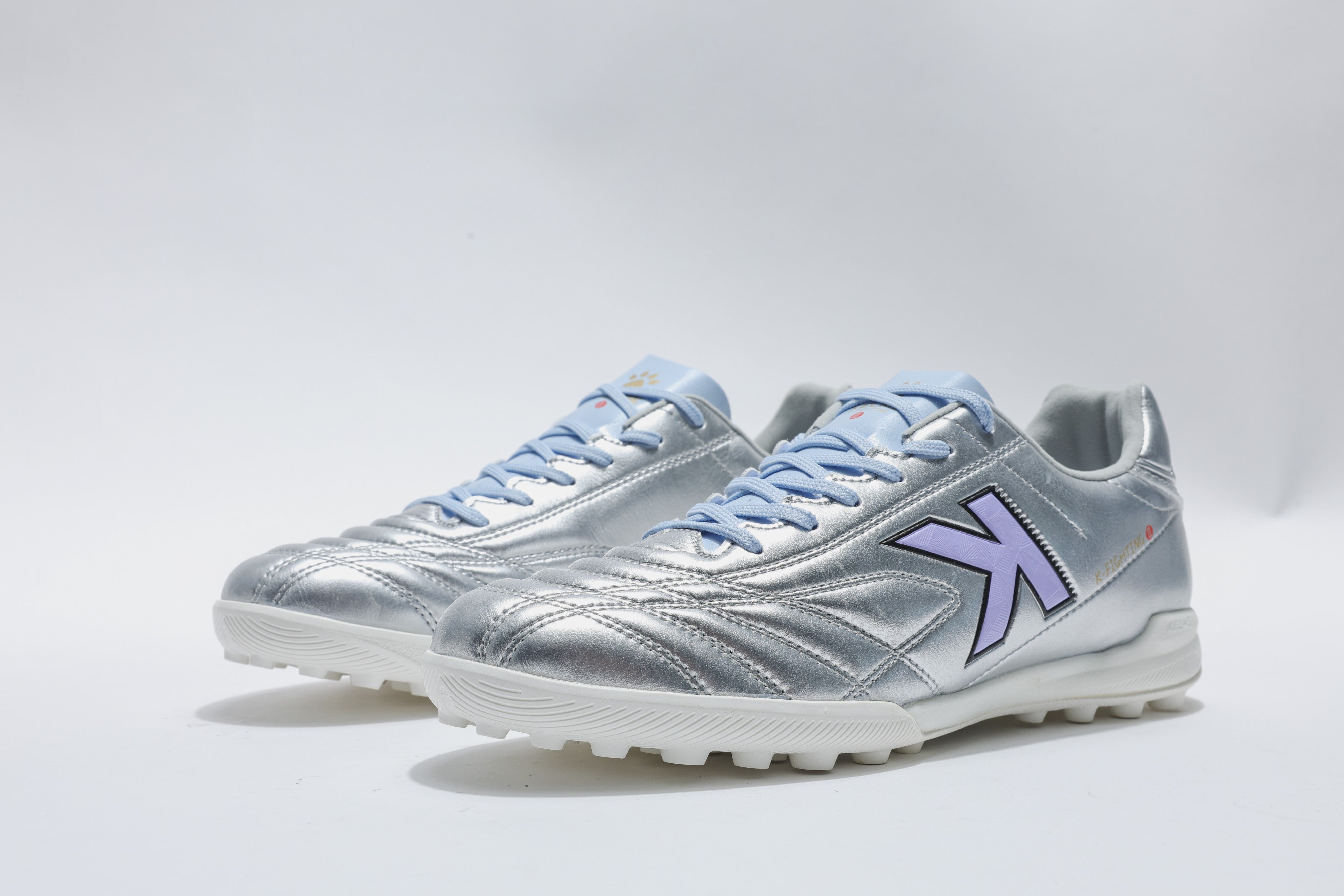 Men Football Shoes - Turf (TF) - White/Golden