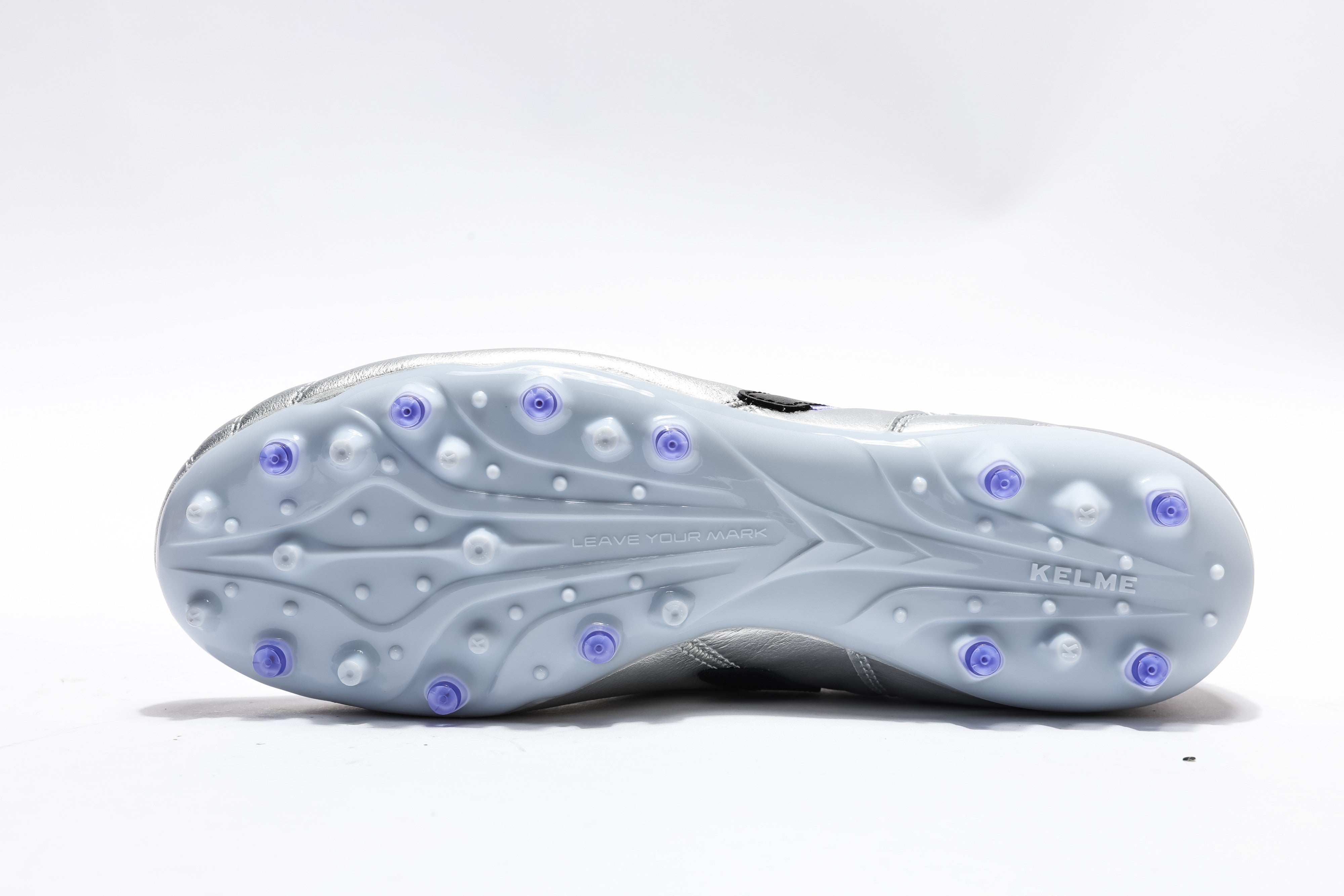 Men Football Shoes - Multi Ground (MG) - Metal Silver