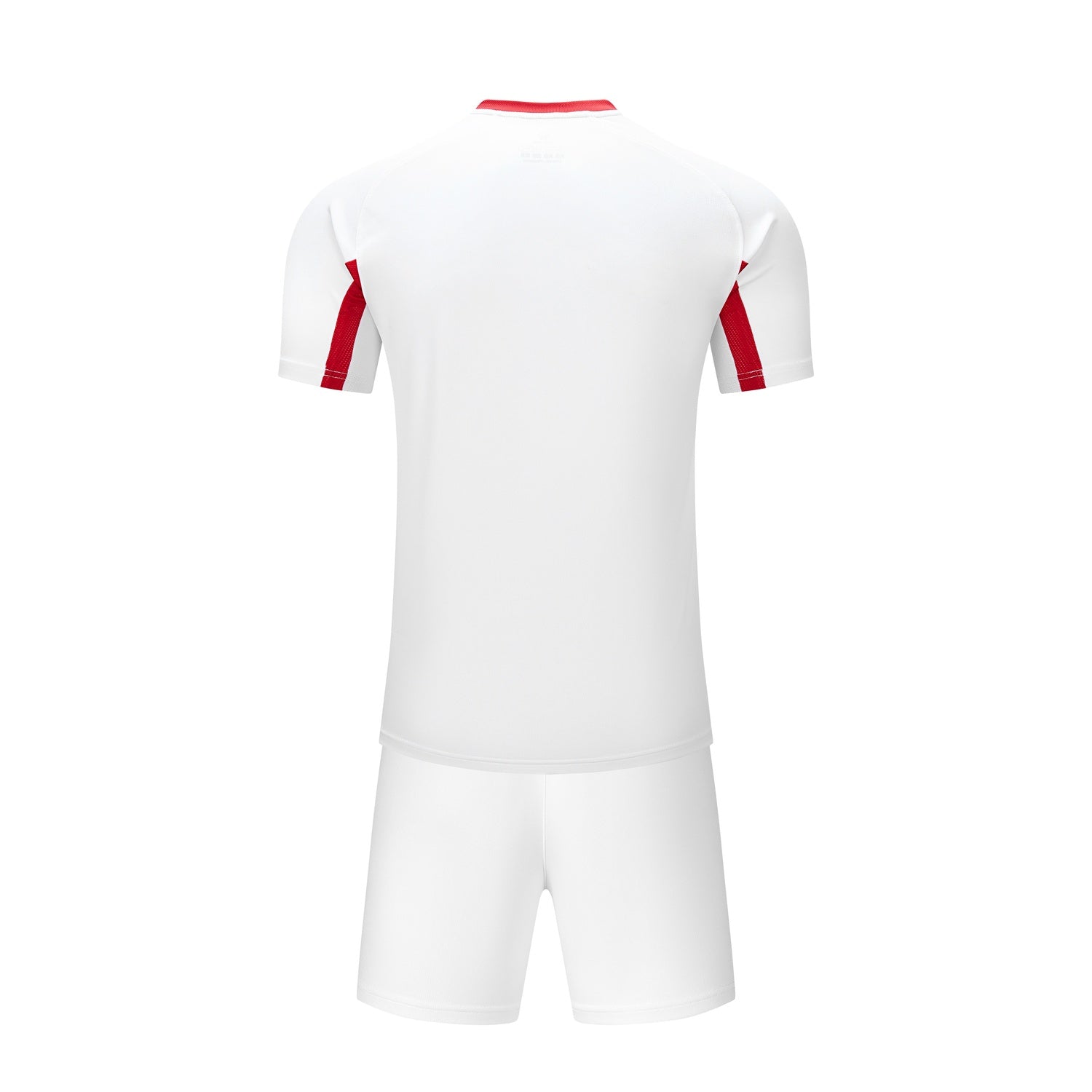 Short Sleeve Football Set (Adults) - White/Red