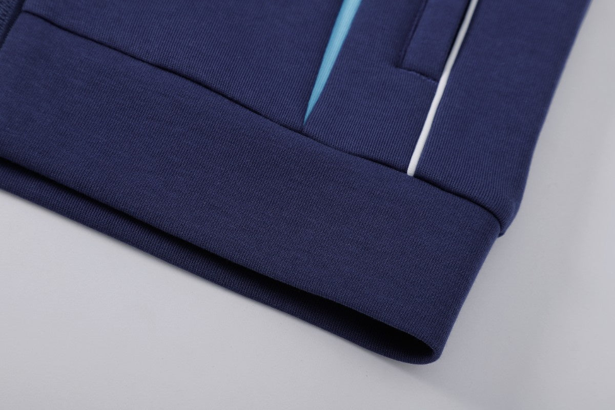 Knitted Jacket (Kids) - Dark Blue