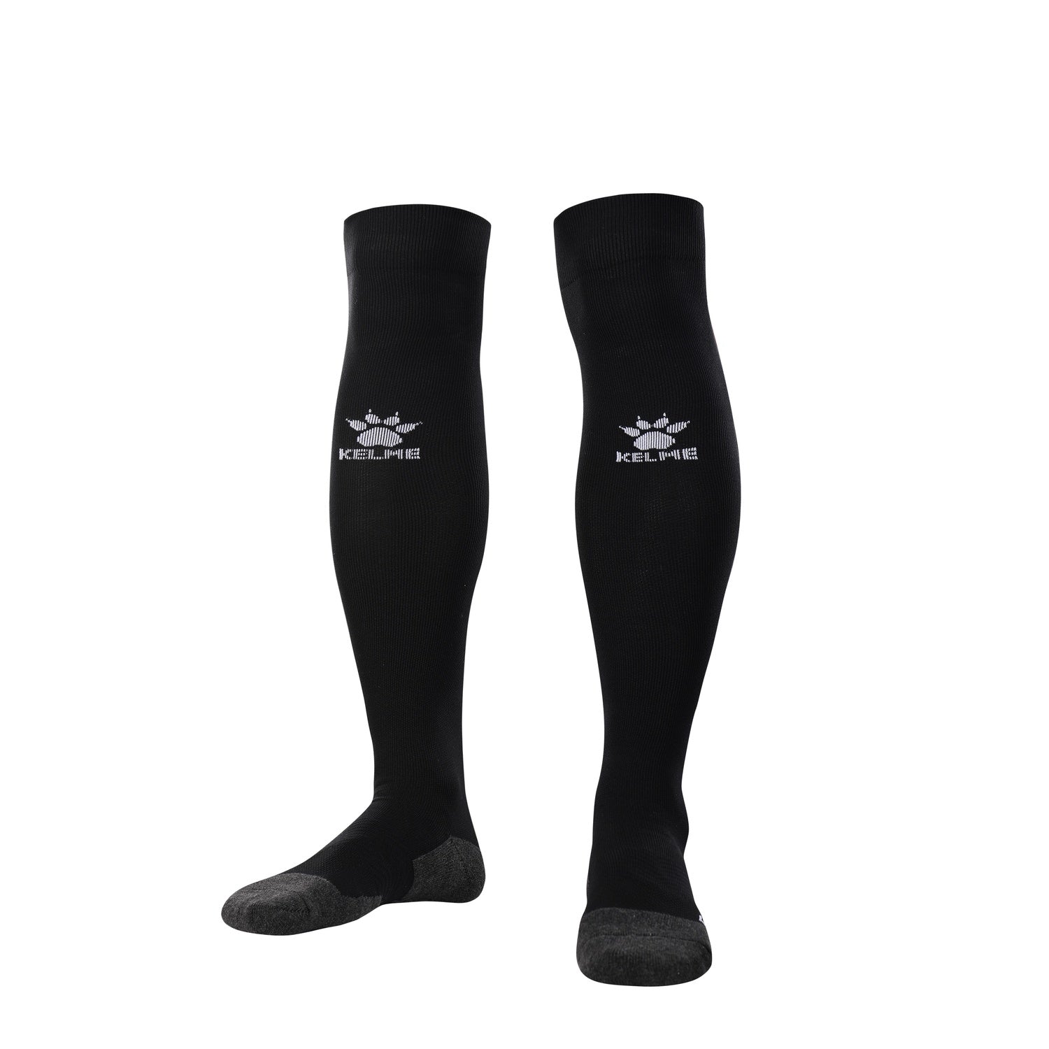 Full-Length Football Socks With Silicone (Adults) - Black