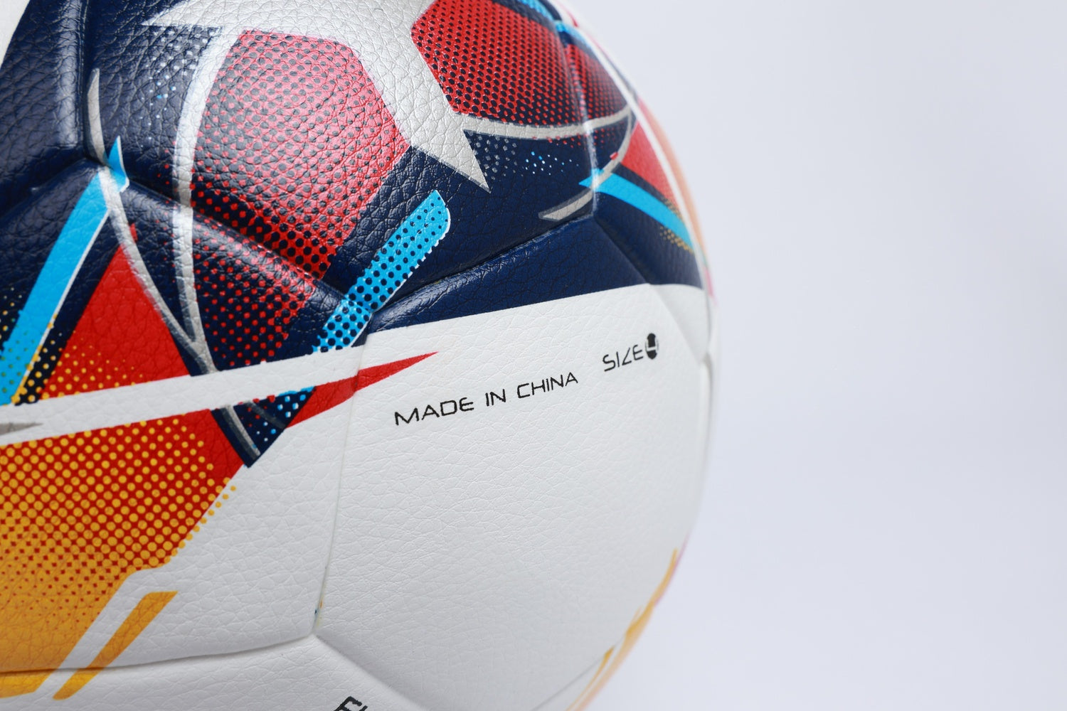 Futsal Ball (Laminated) - Dark Blue/Red