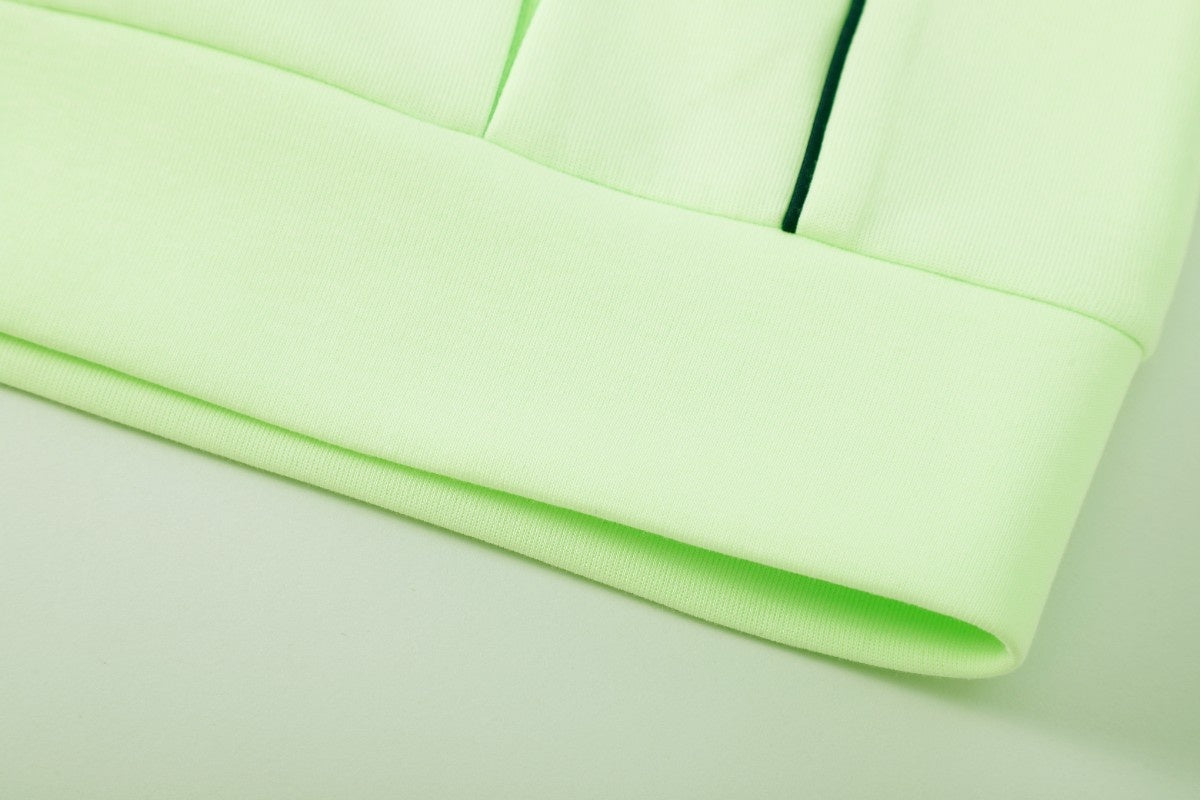 Knitted Jacket - Neon Green
