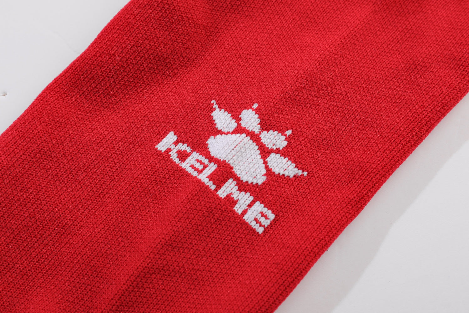 Full-Length Football Socks With Silicone (Adults) - Red