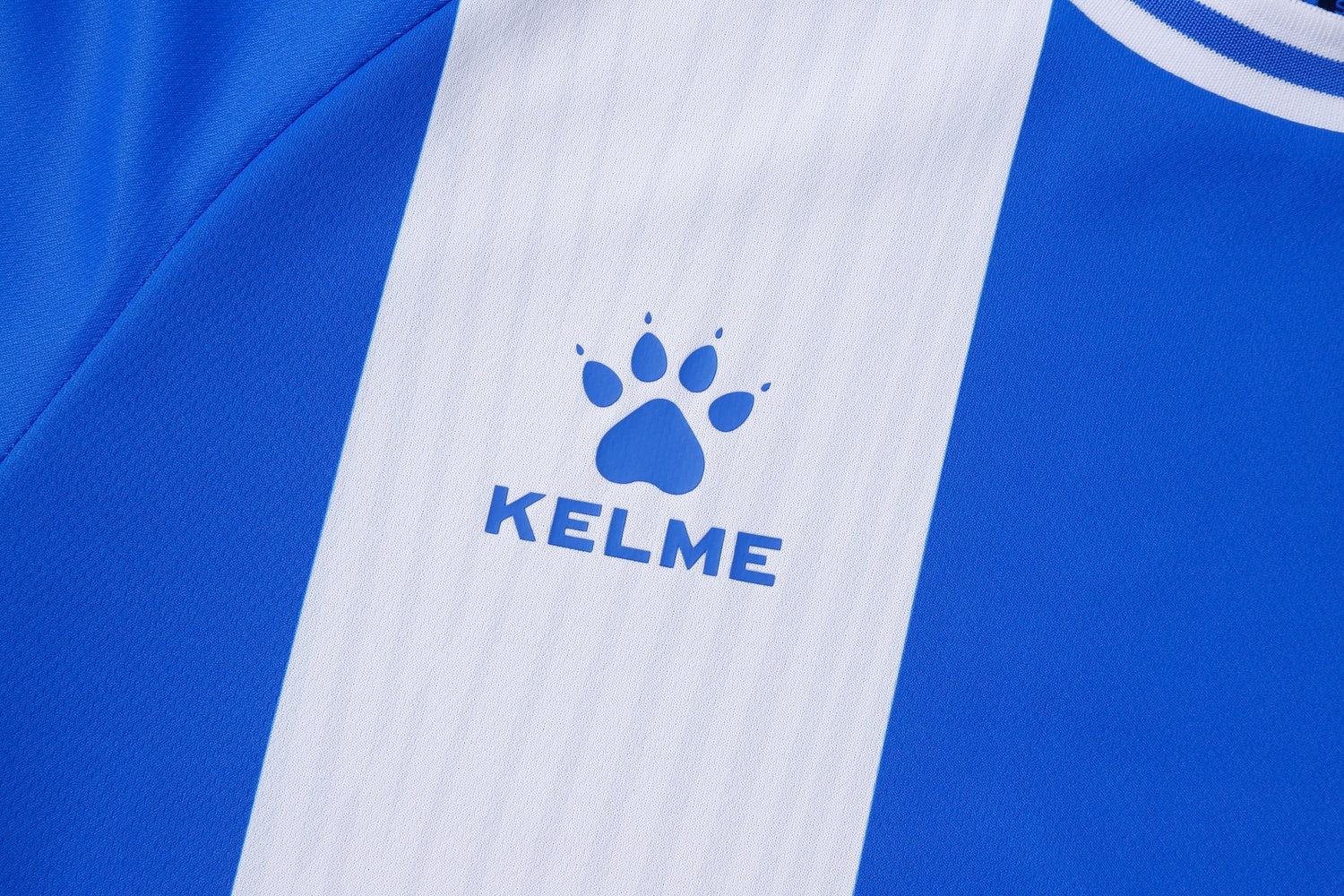 Short Sleeve Football Shirt (Adults) 1 - Sky Blue/White