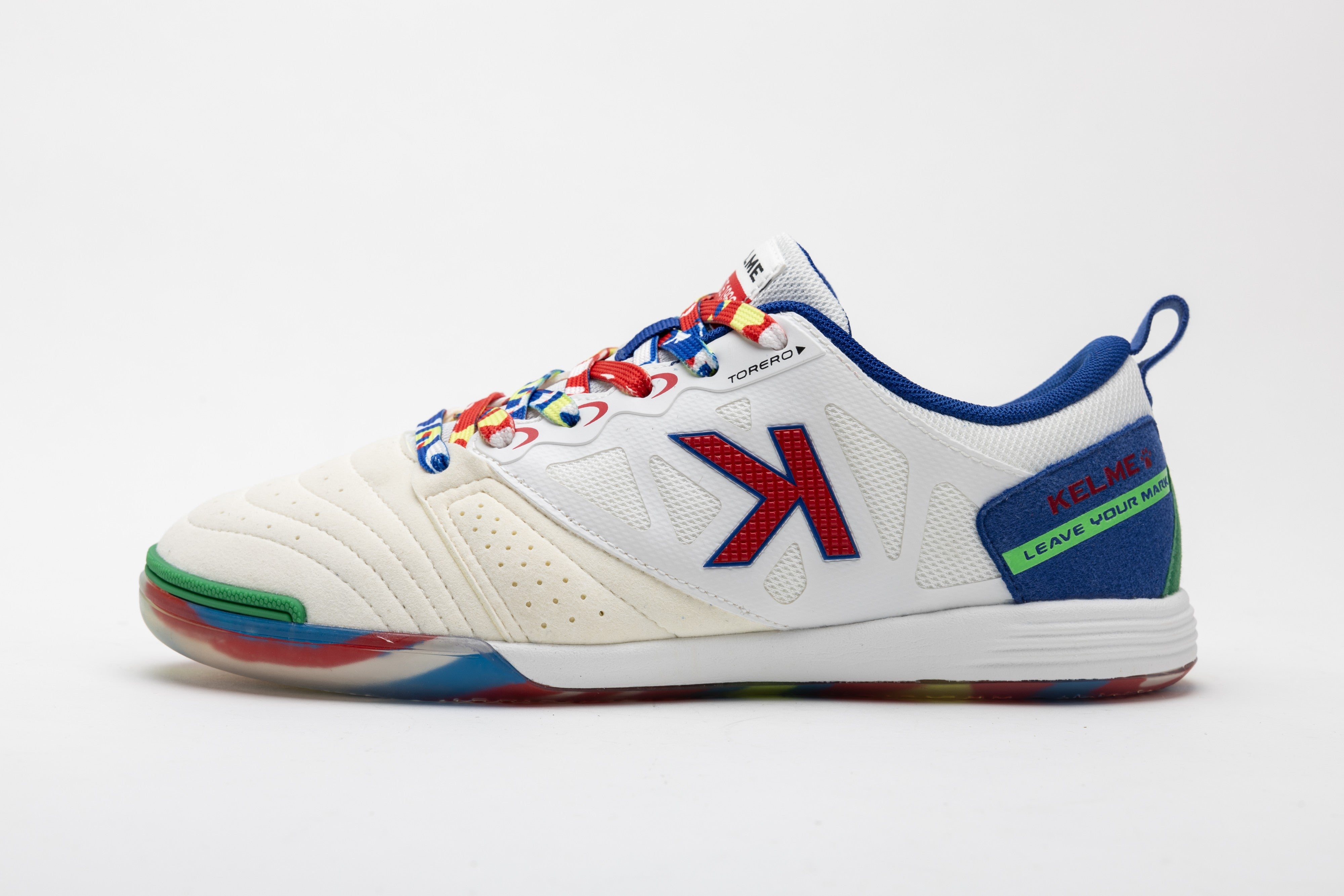 Men Futsal Shoes - Indoor (IN) - White/Blue