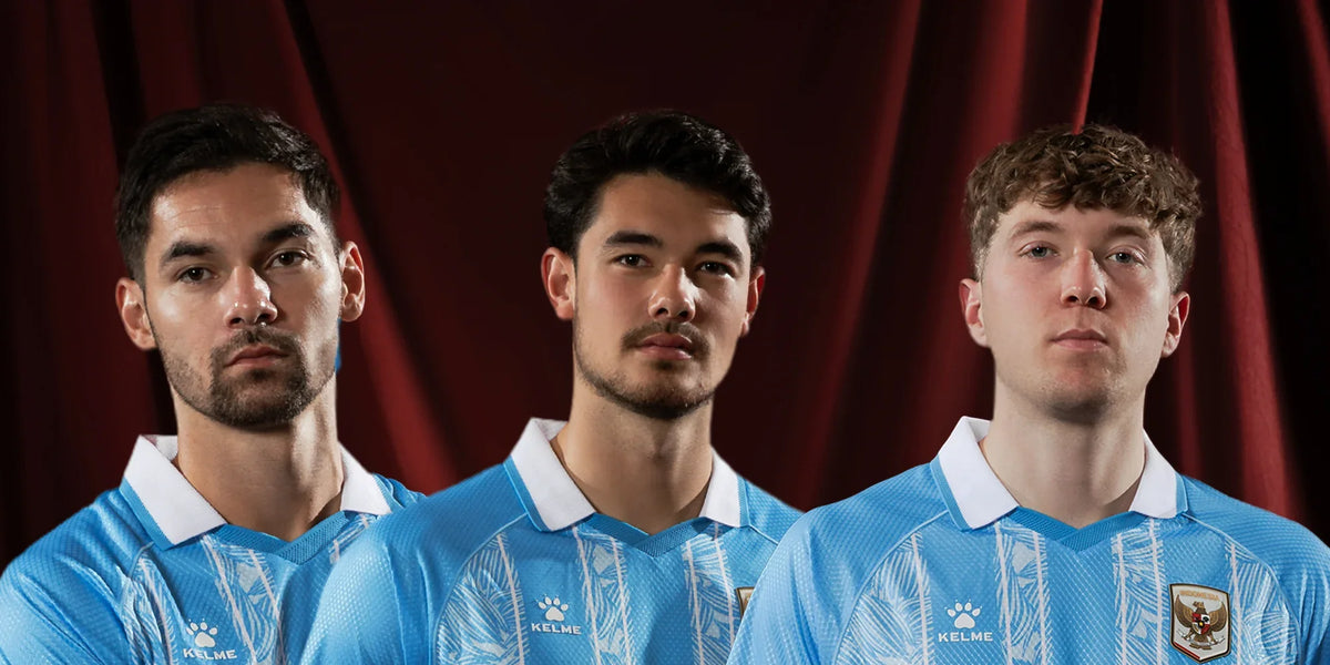 Adem dan Segar! Kelme Rilis Jersey Ketiga Timnas Indonesia