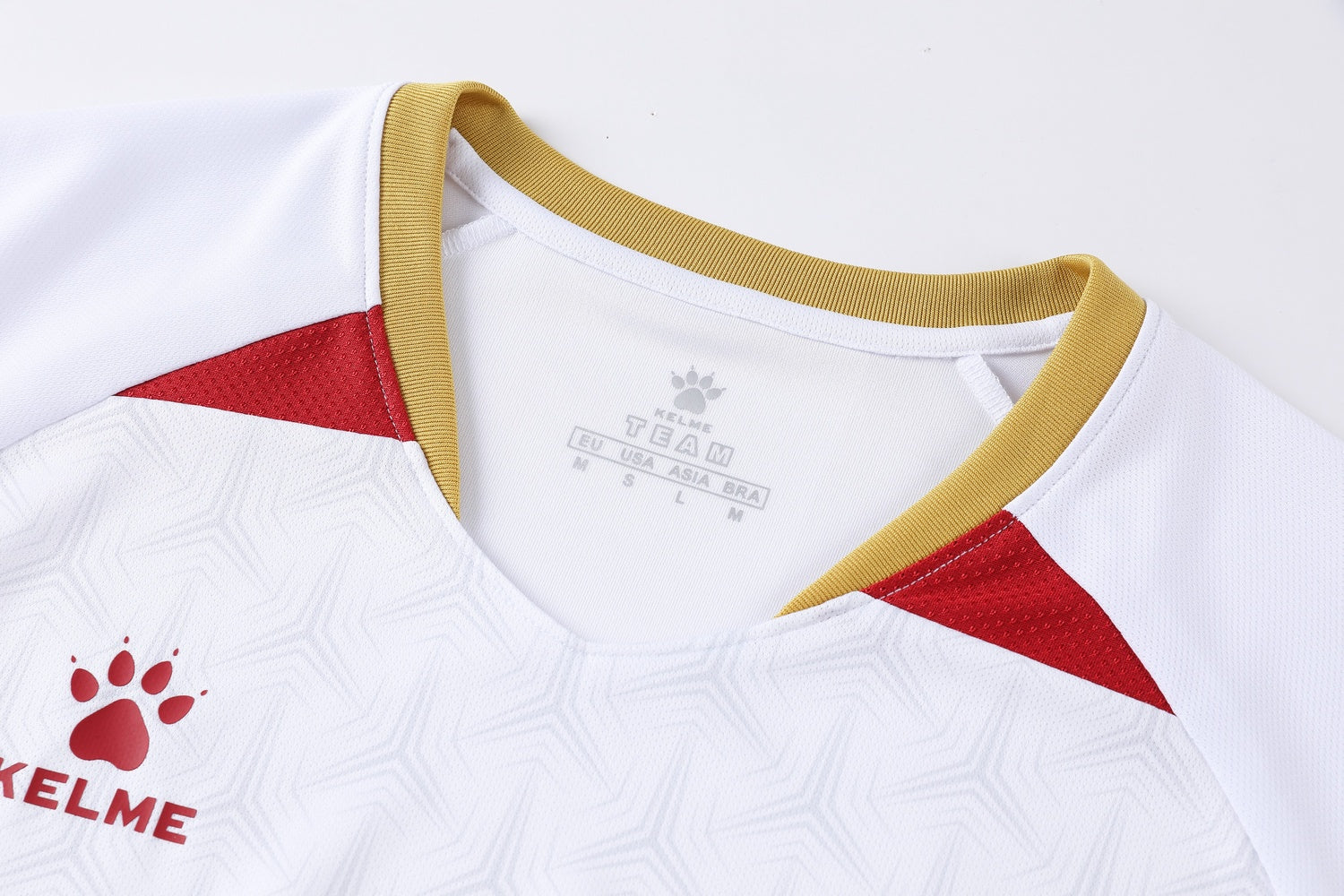 Short Sleeve Football Shirt (Adults) - White/Wine Red