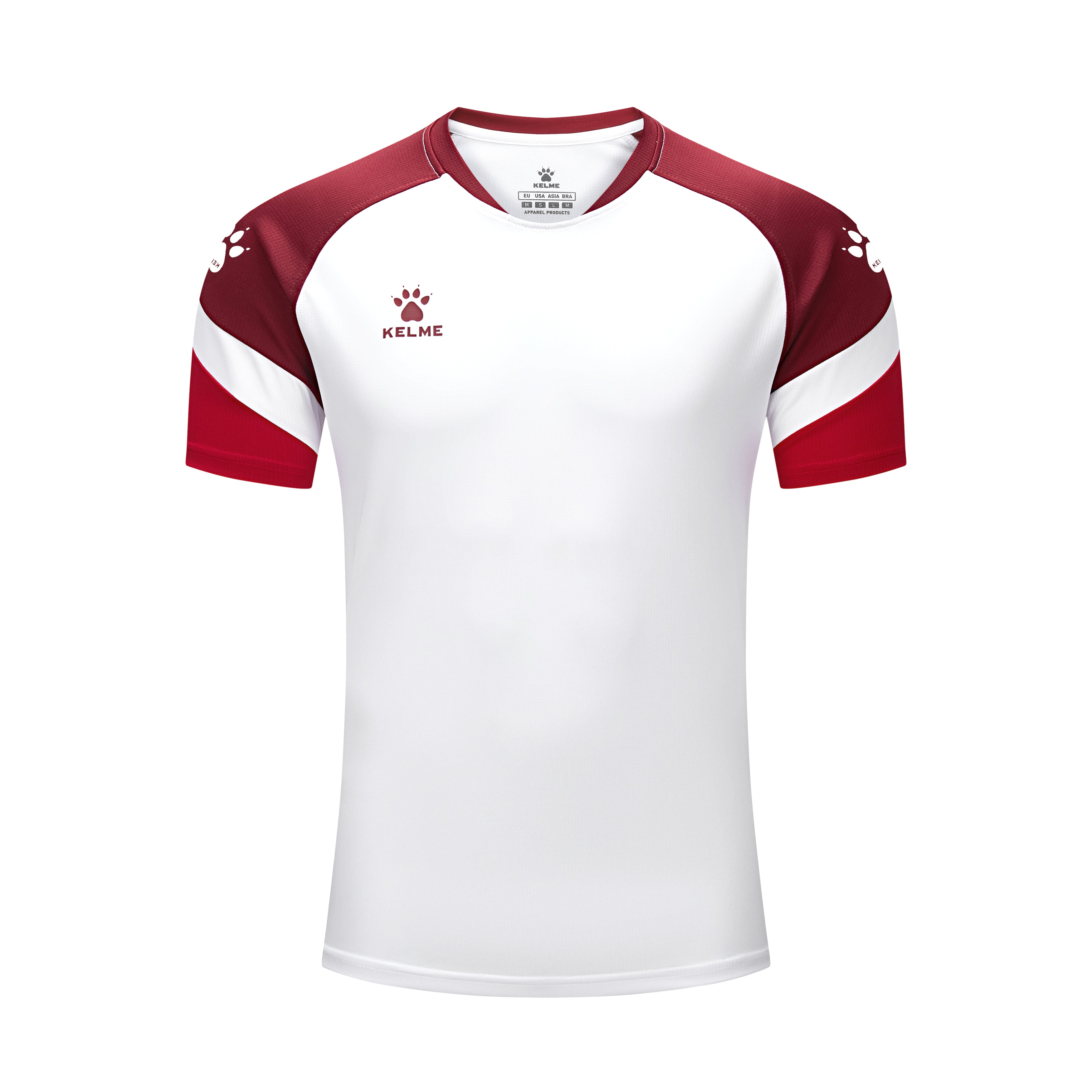Short Sleeve Football Shirt (Adults) - Dark Blue/Red