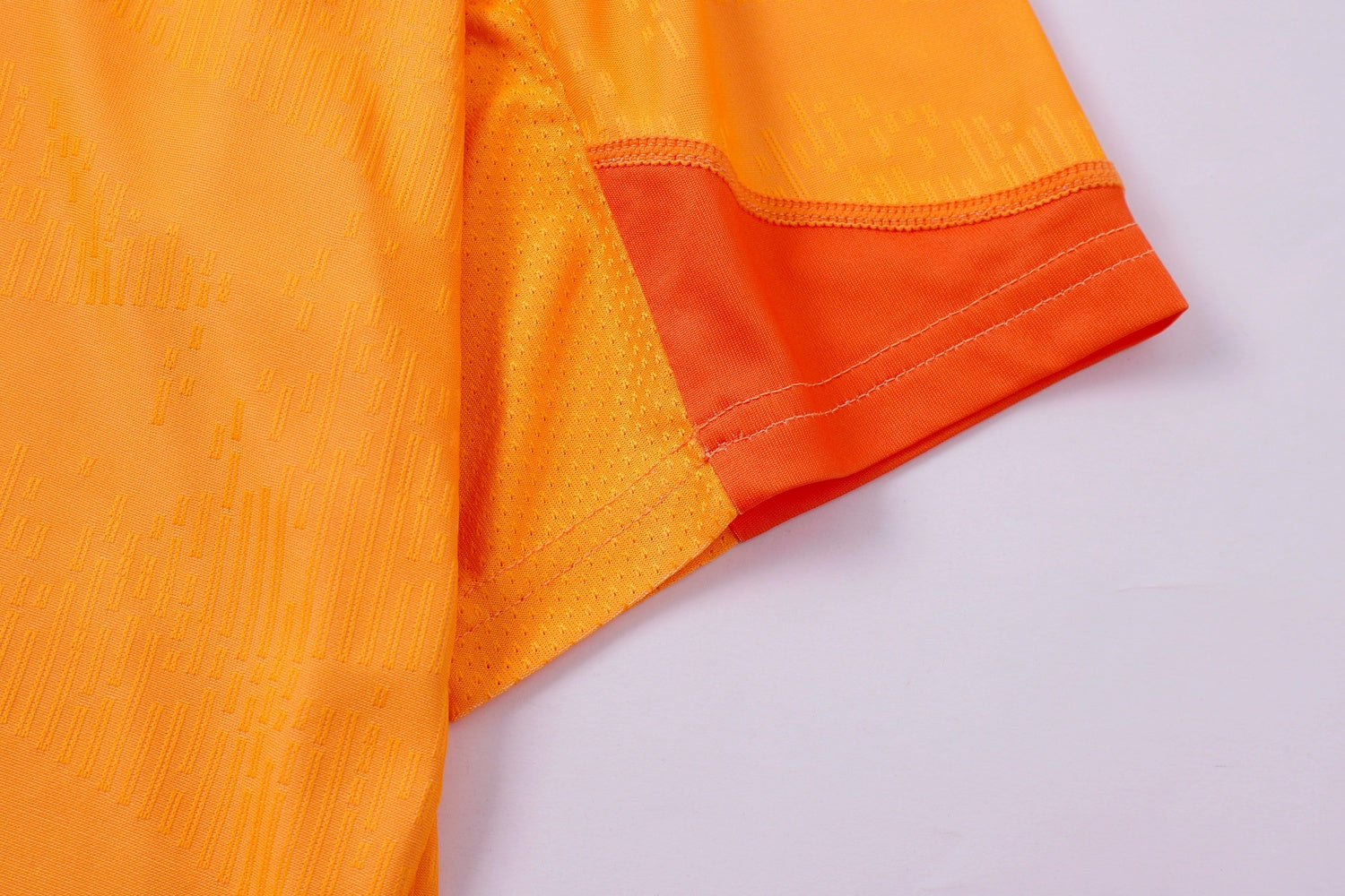 Short Sleeve Football Shirt (Adults) - Neon Orange