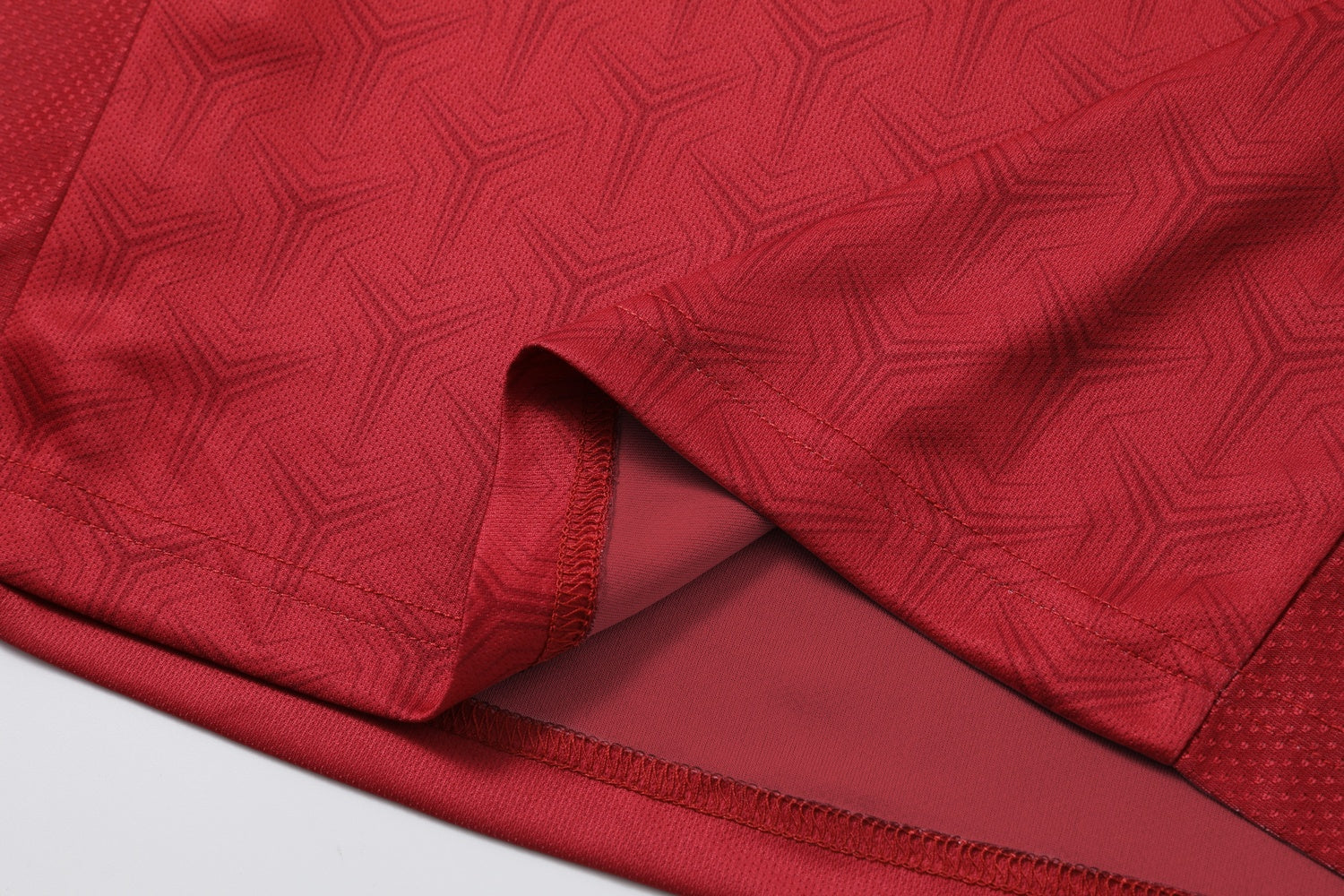 Short Sleeve Football Shirt (Adults) - Wine Red