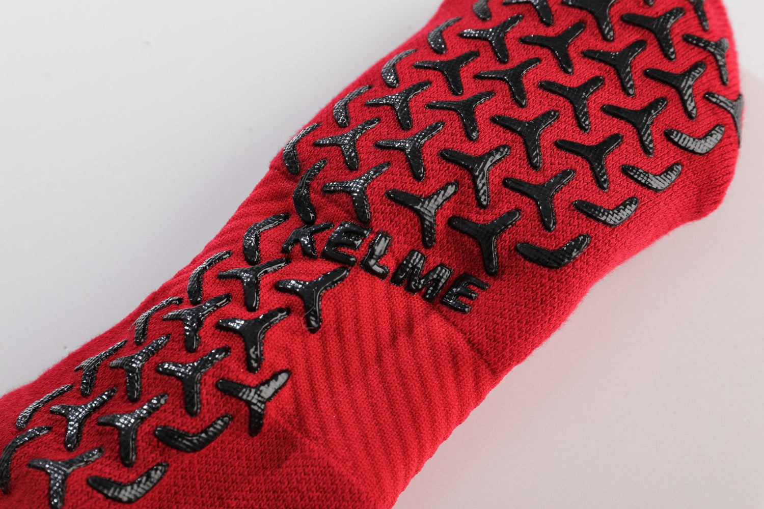 Full-Length Football Socks With Silicone (Adults) - Red
