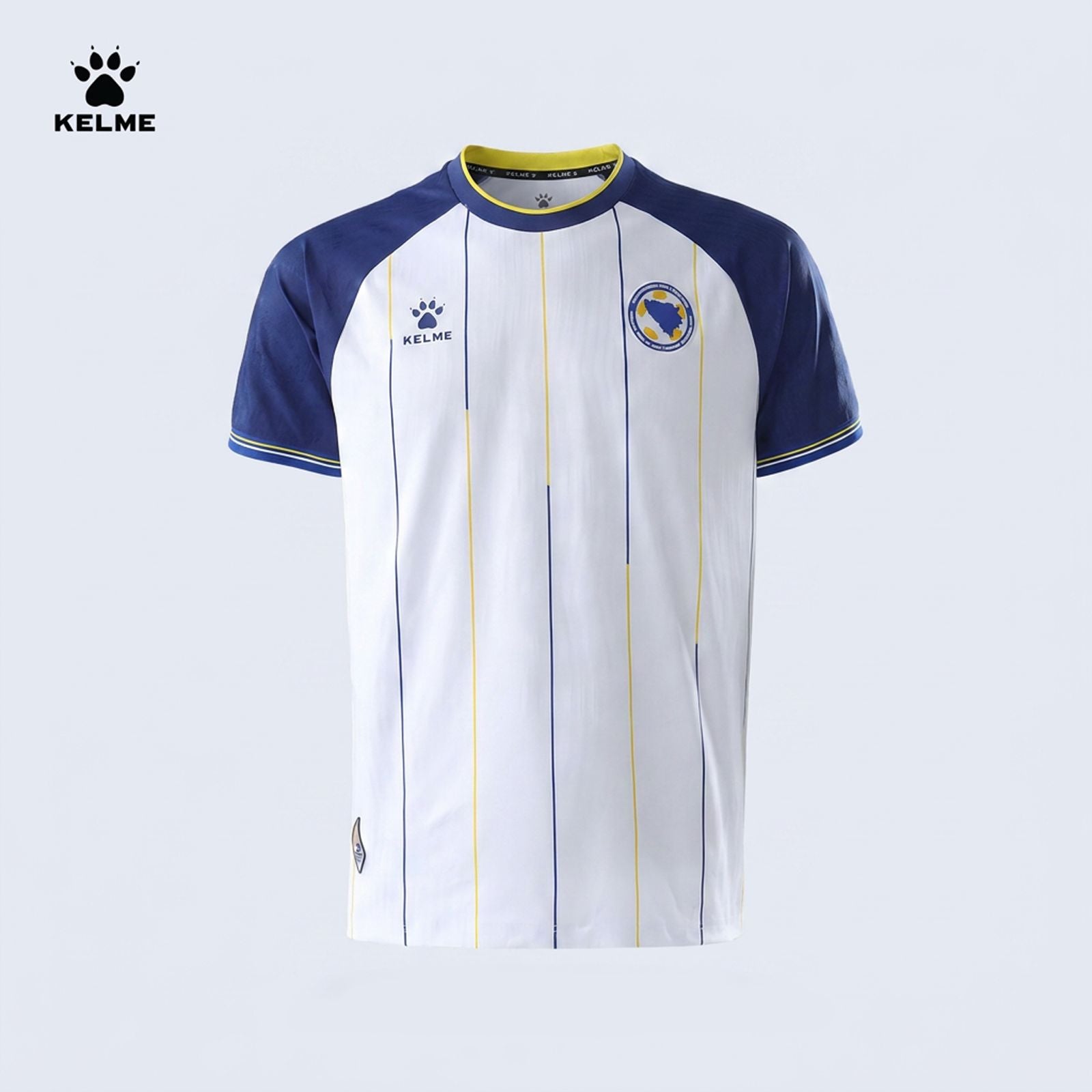Jersey Timnas Bosnia and Herzegovina (NSFBiH) - Away - Short Sleeve - Player Issue - White/Dark Blue