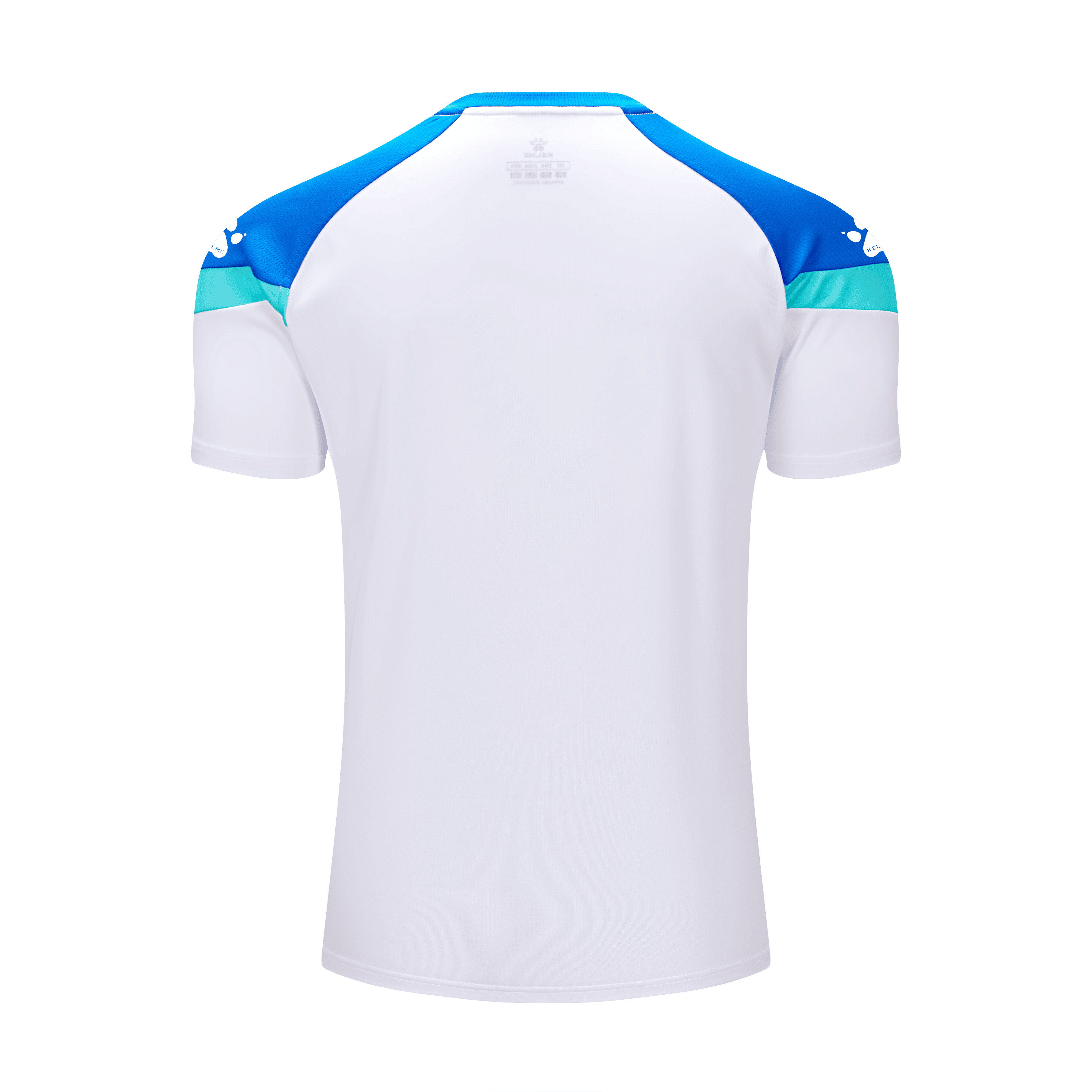 Short Sleeve Football Shirt (Adults) 2 - Sky Blue/White