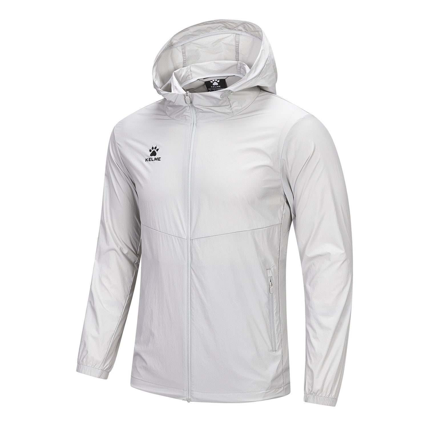 Woven Light Jacket (Adults) - Light Gray