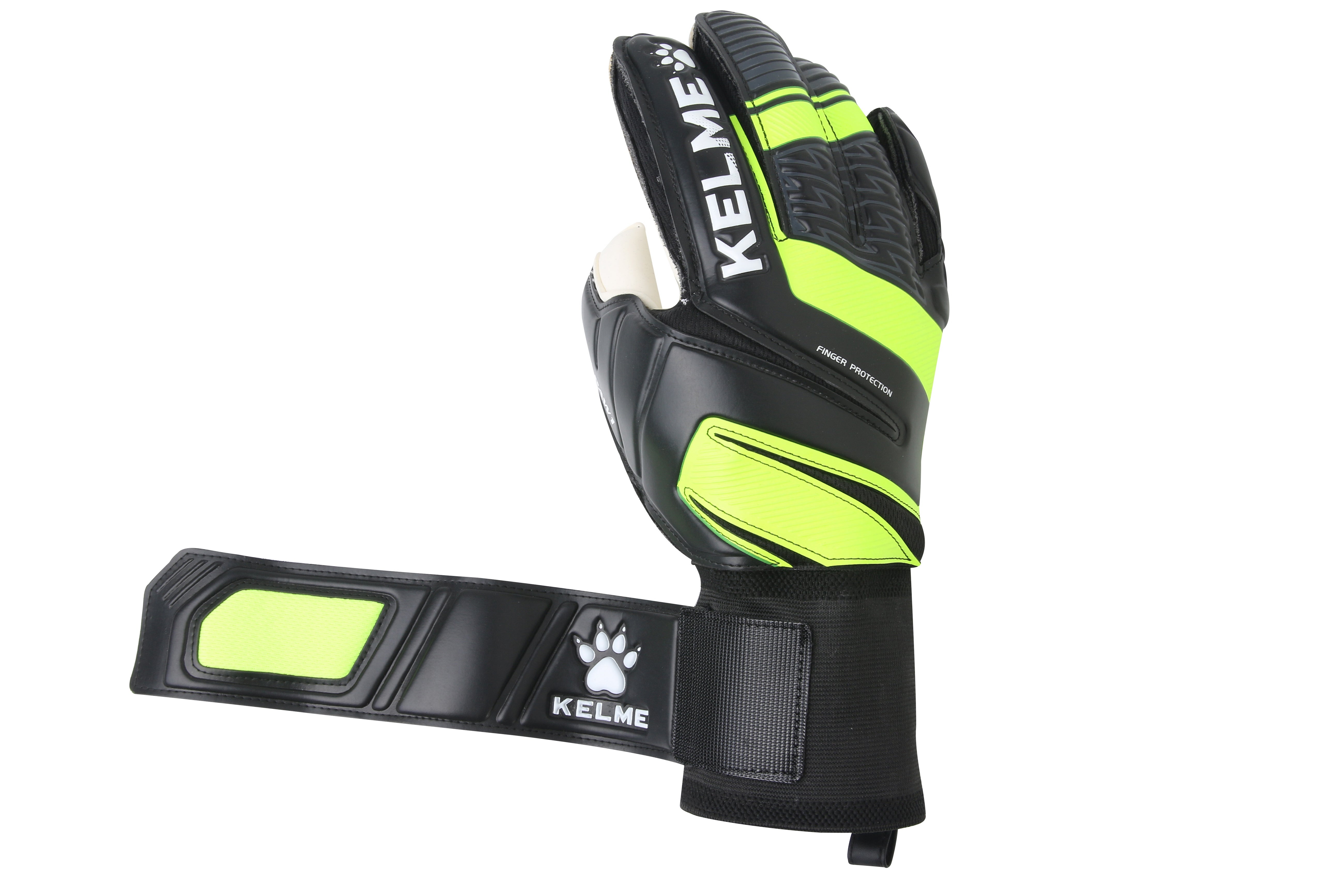 Goalkeeper Gloves (Match) - Black/Neon Green