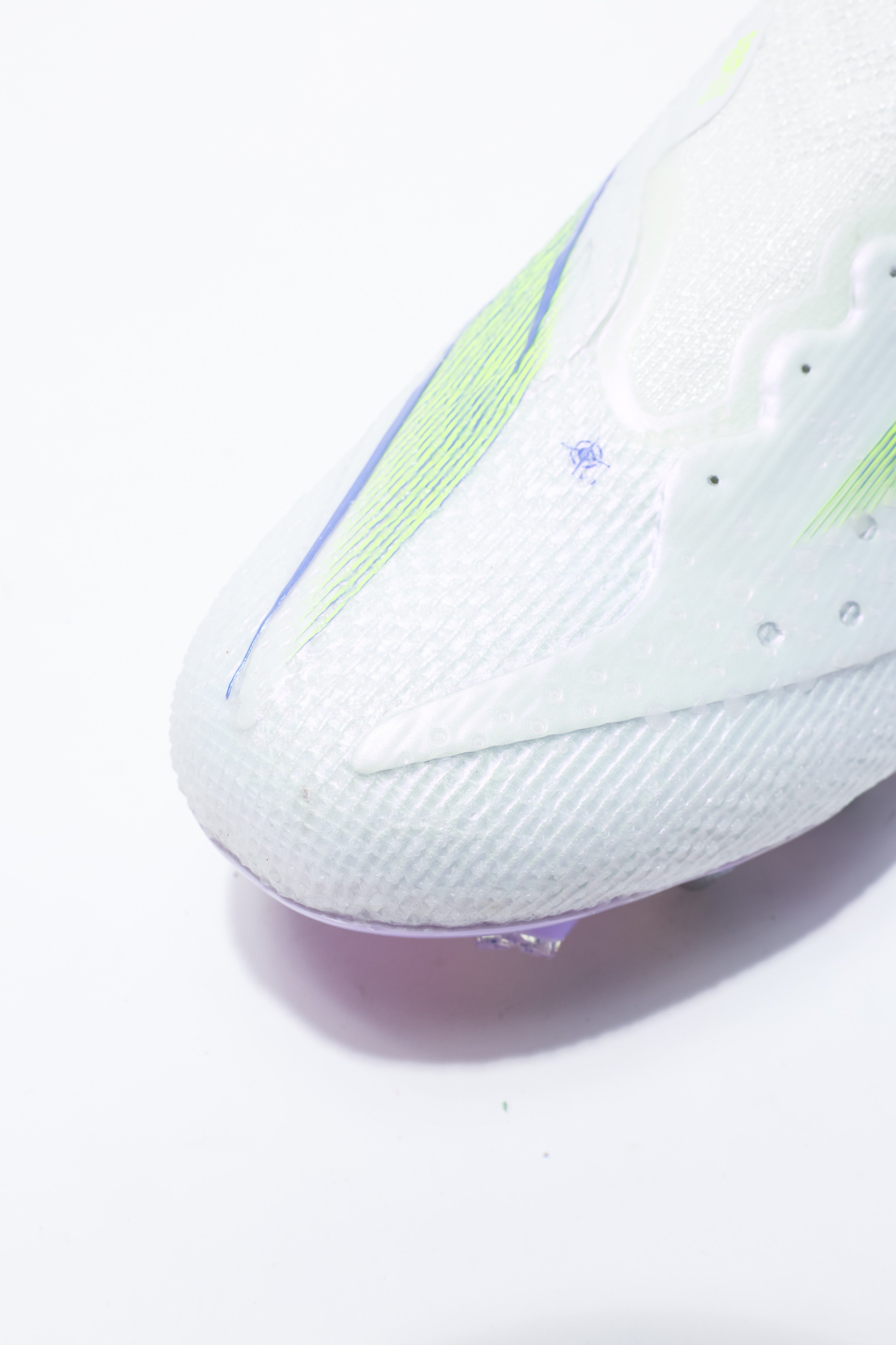 Men Football Shoes - Soft Ground (SG) 1 - White/Purple