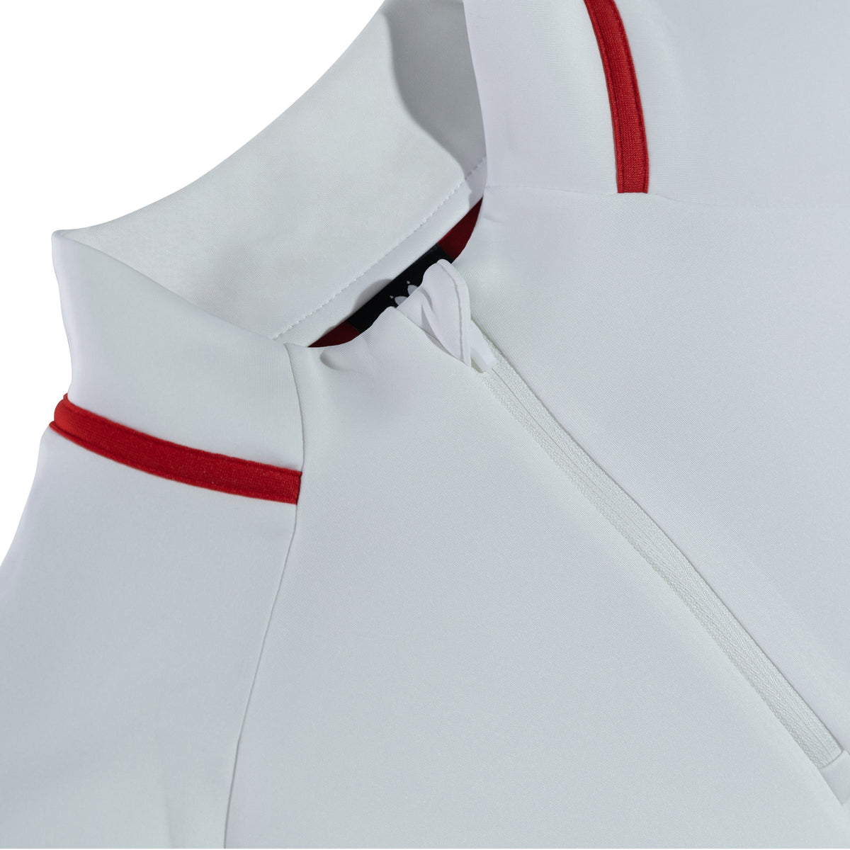 Timnas Indonesia Half Zippered Training Pullover (Adults) - White/Red