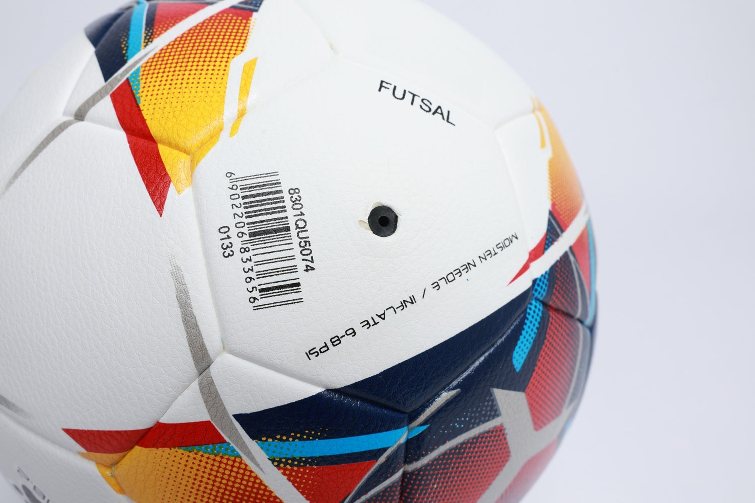Futsal Ball (Laminated) - Dark Blue/Red