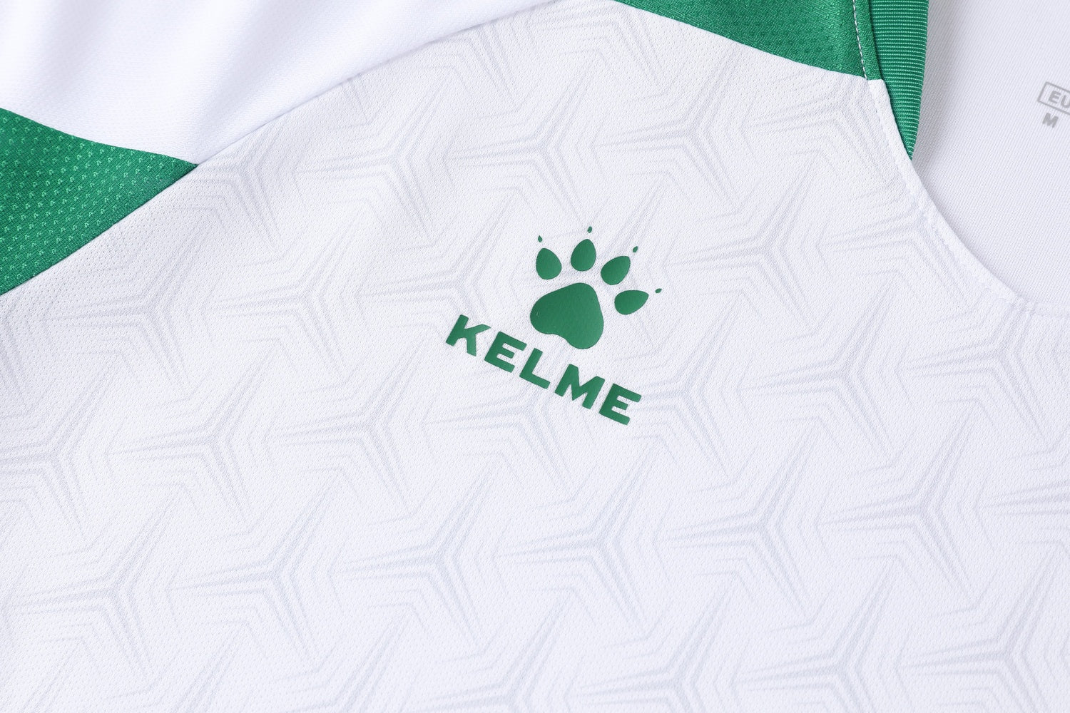 Short Sleeve Football Shirt (Adults) - White/Green